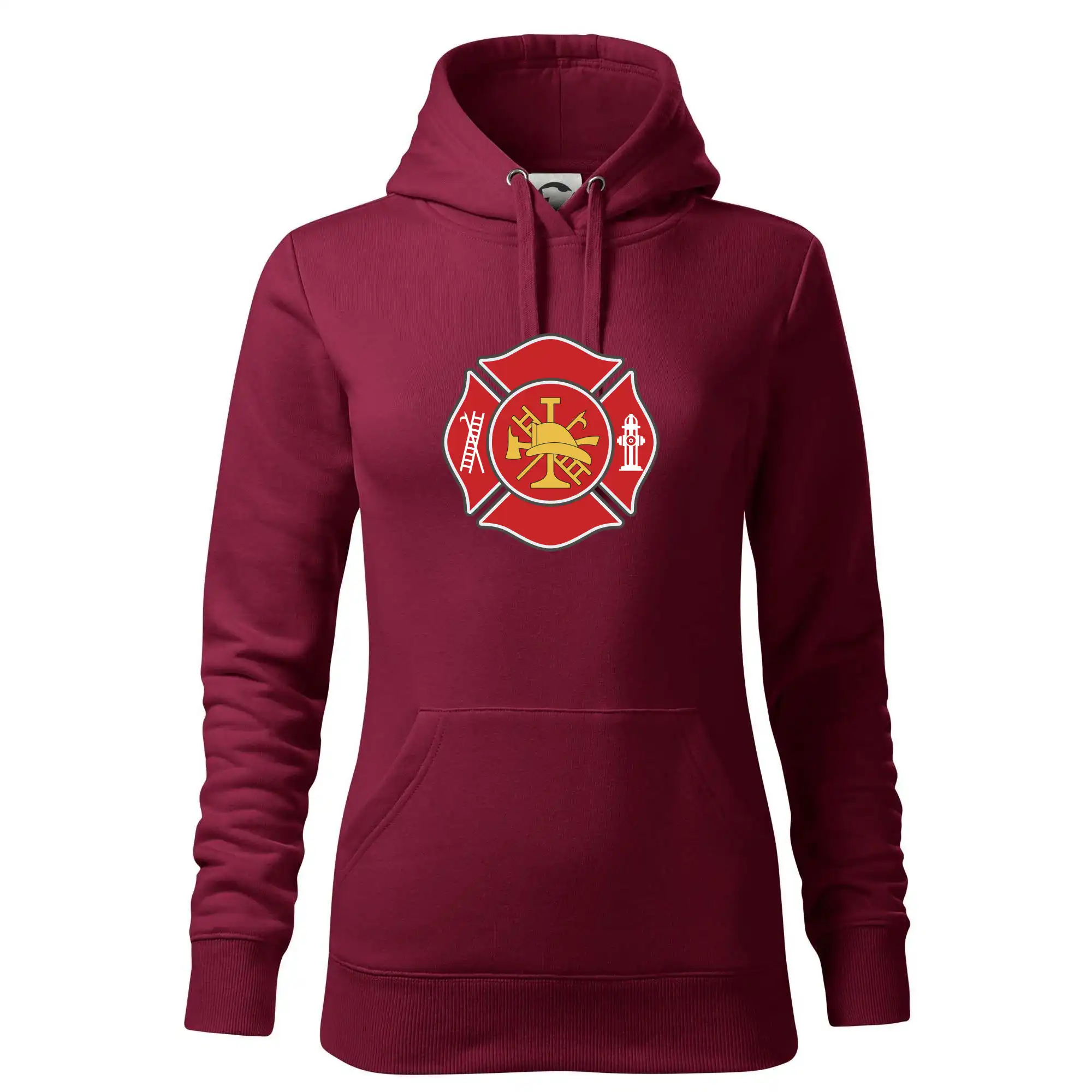 Fire department logo červené