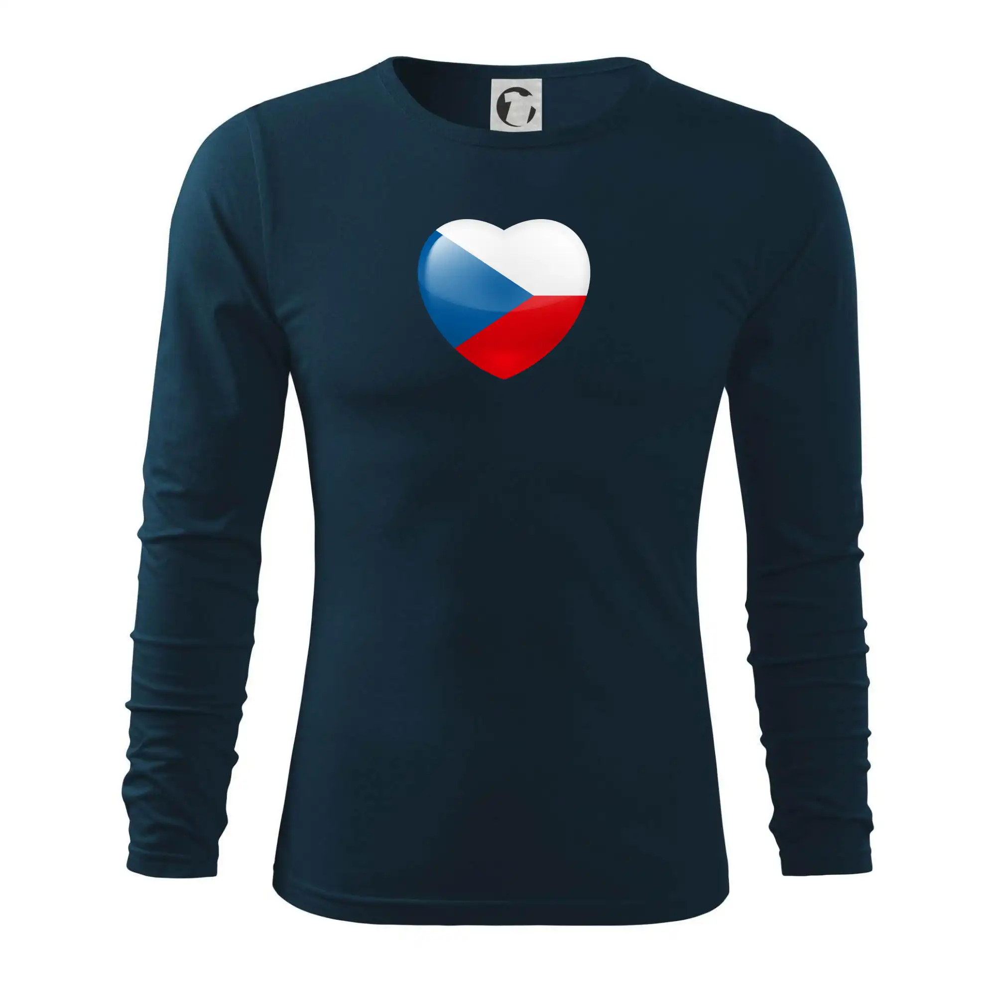 Česká vlajka srdce