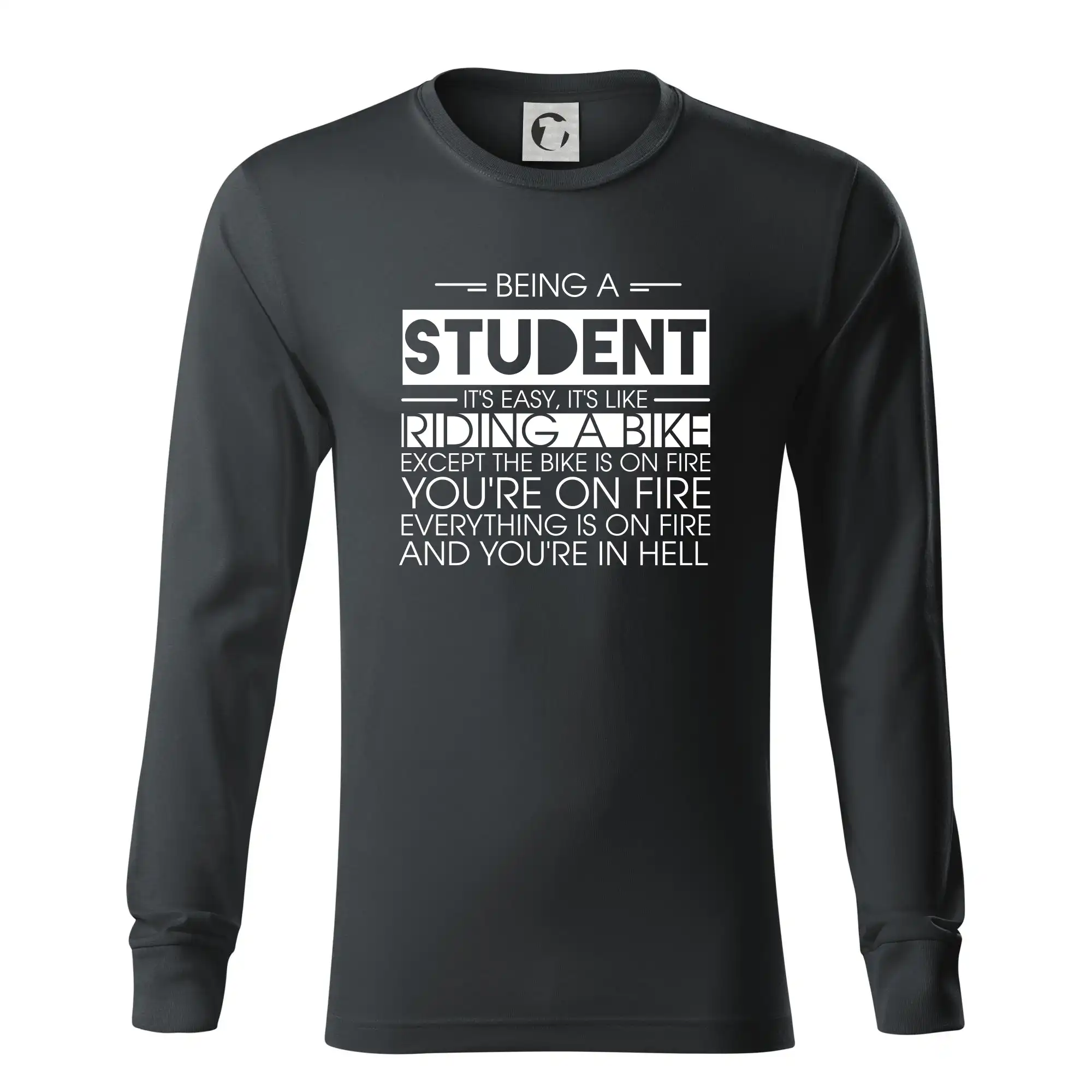 Being a student - bike