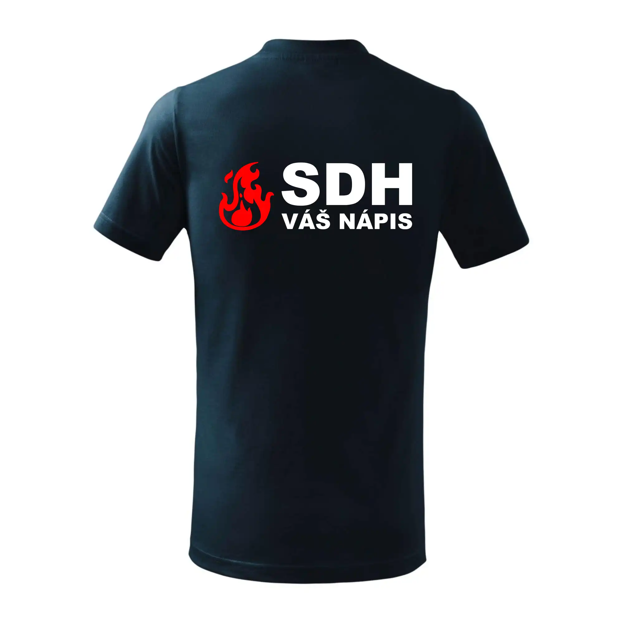 SDH nápis (oheň, firesport, název sboru - vlastní nápis)