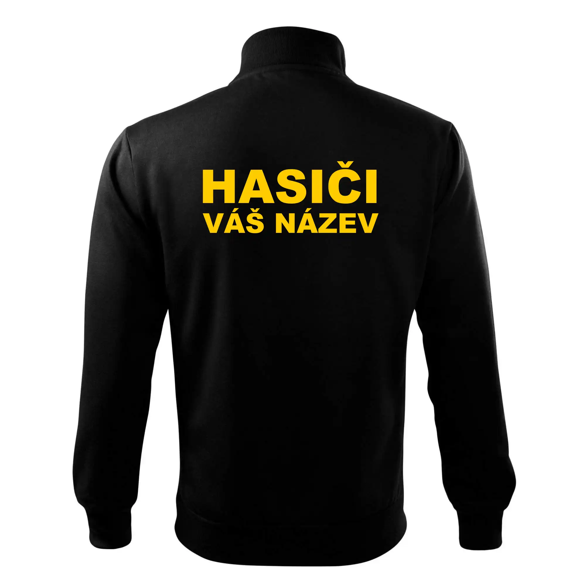 Hasiči - žlutý nápis - váš název sboru