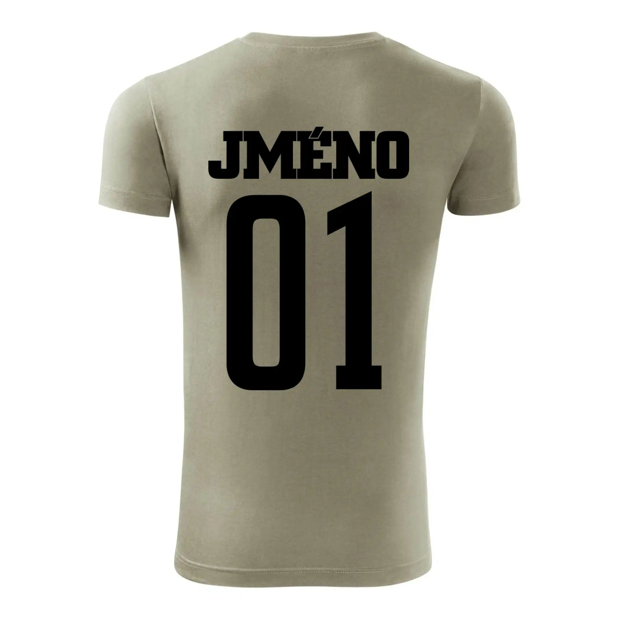 Fotbalový dres - vlastní jméno a číslo