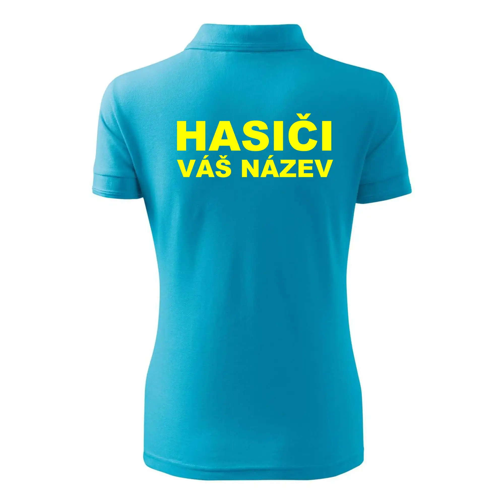 Hasiči - žlutý nápis - váš název sboru