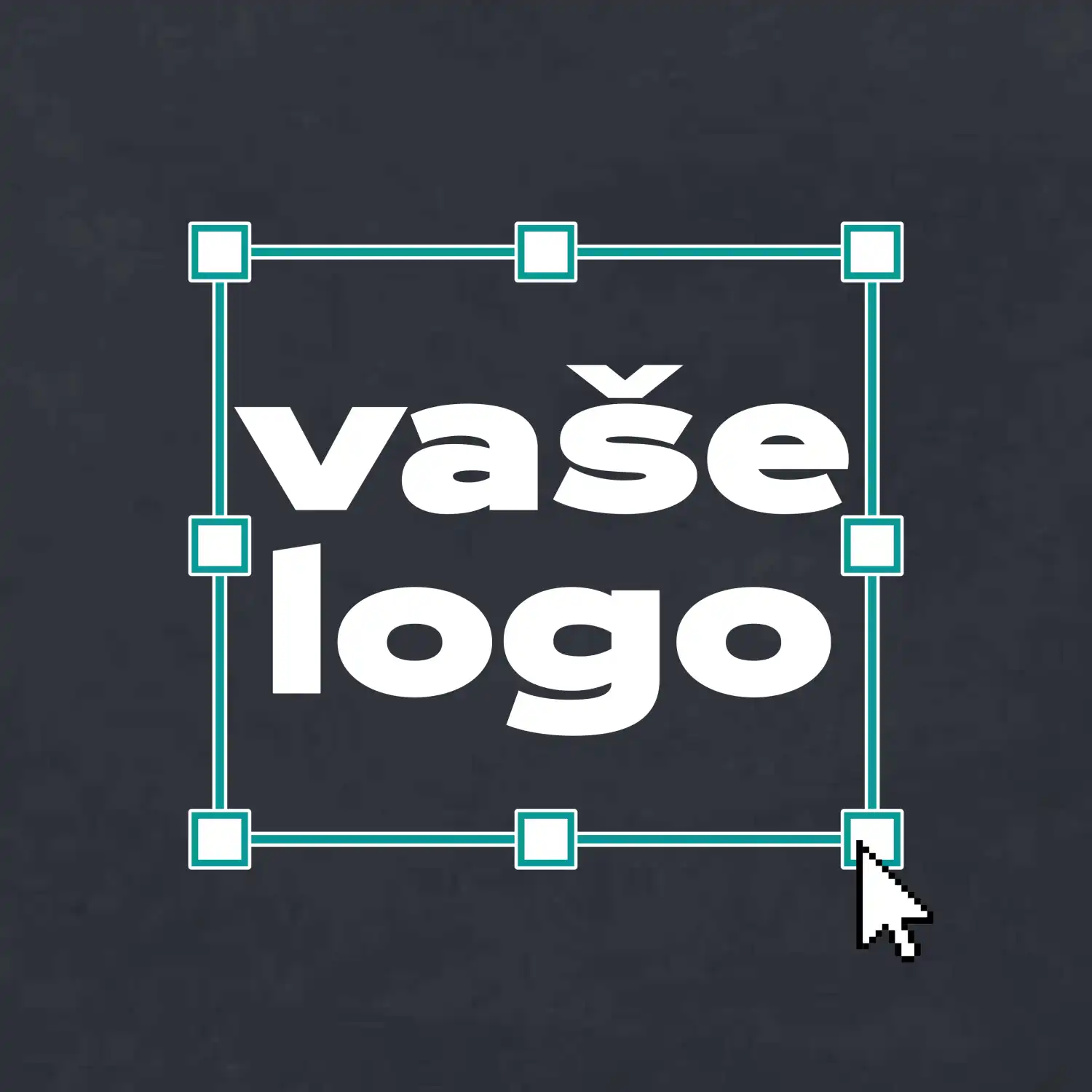 Vlastní logo na prsu - Tričko s vlastním logem