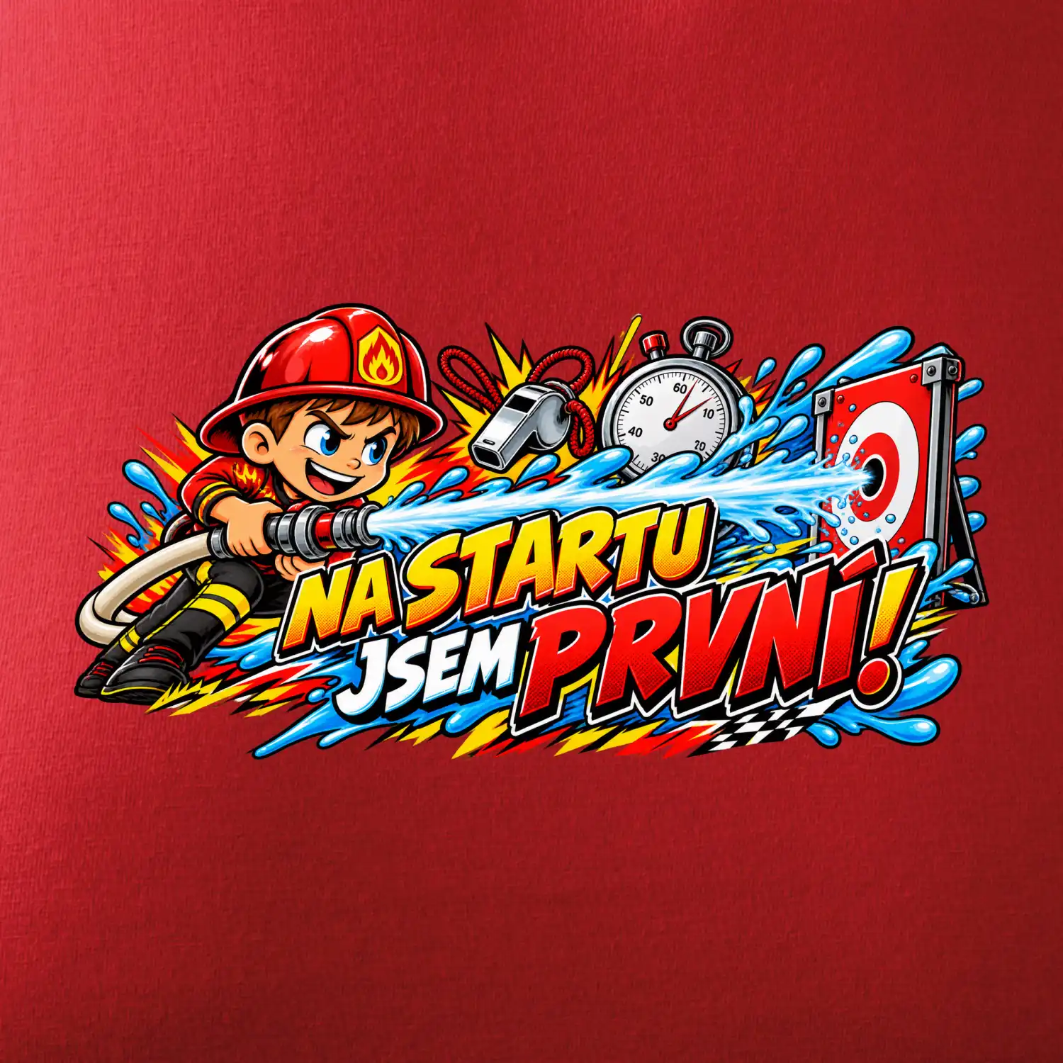 Na startu jsem první - dětský hasičský sport