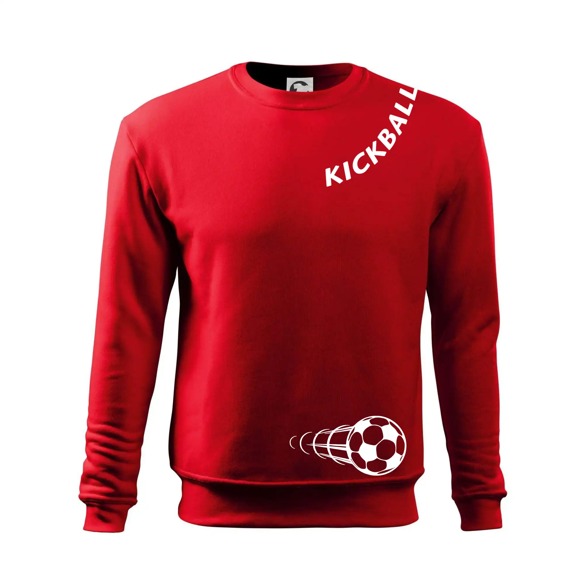 Kickball nápis šikmo