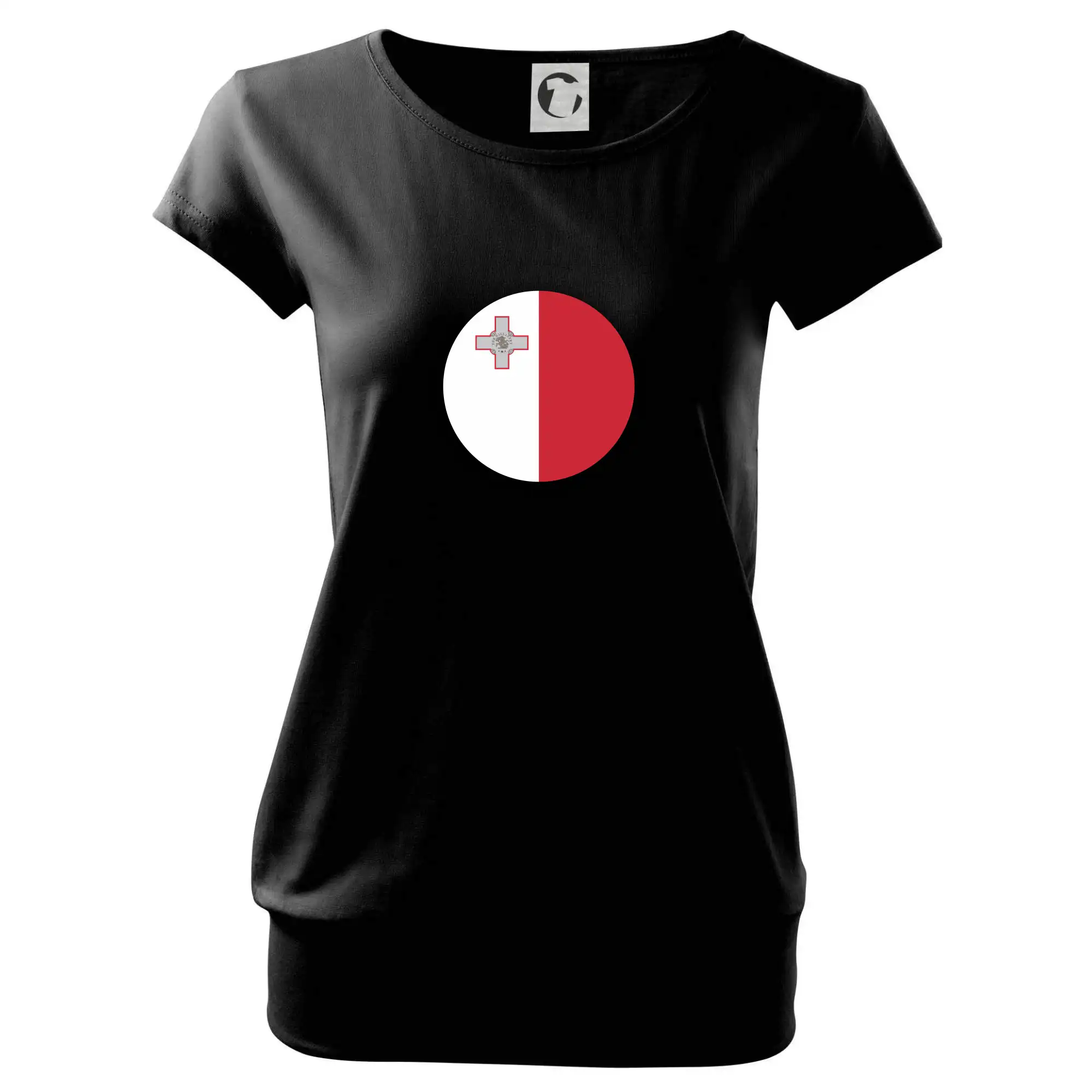 Vlajka Malta kulatá velká