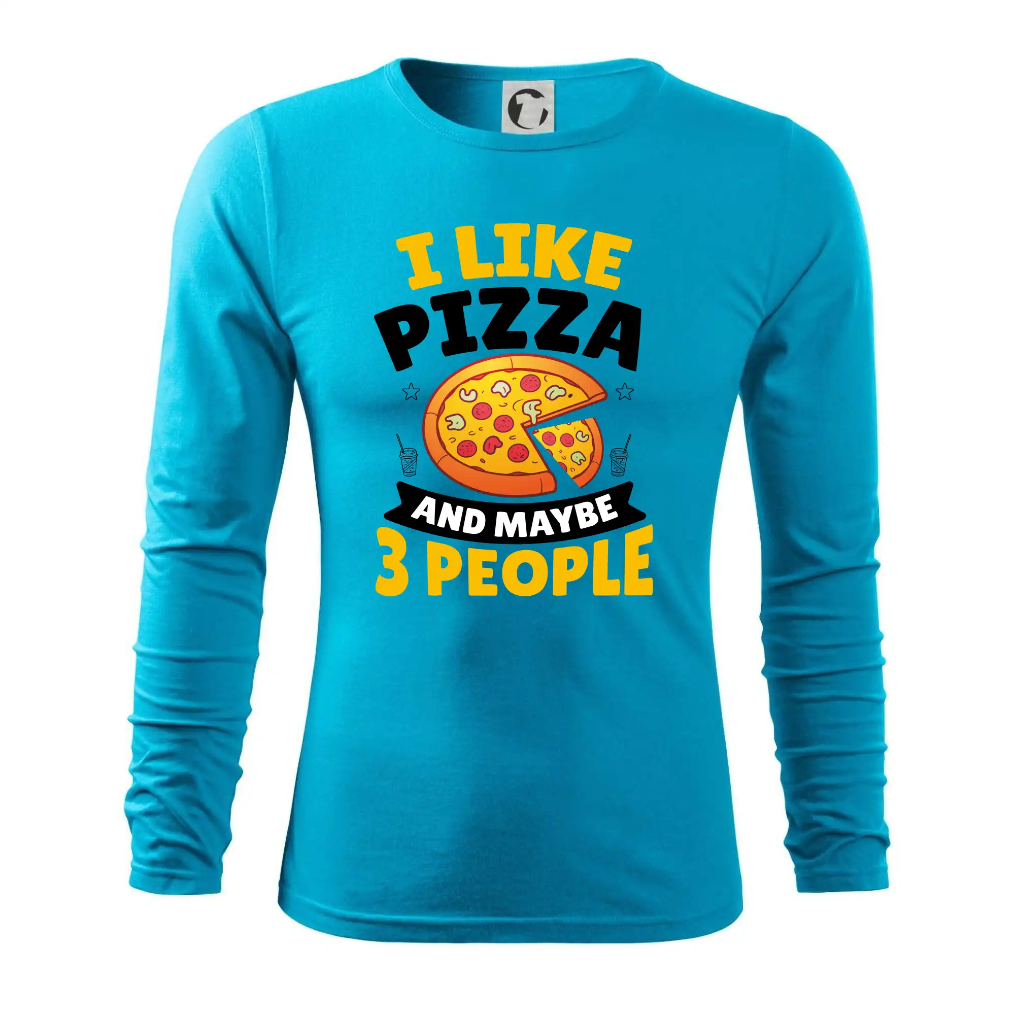 I like pizza and maybe 3 people
