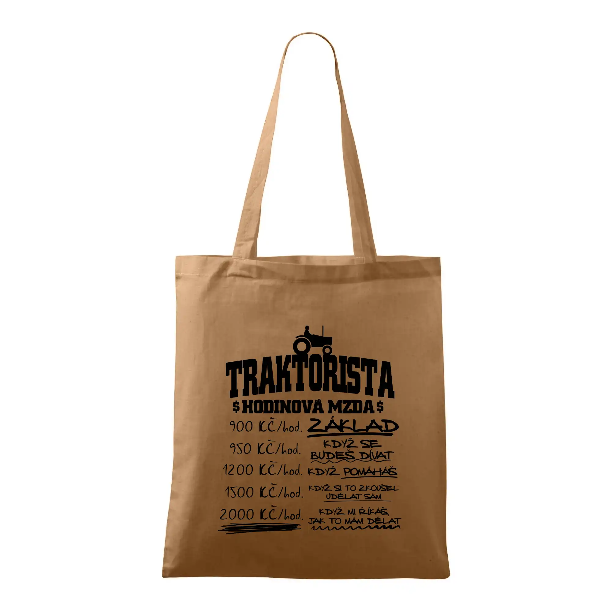 Traktorista hodinová mzda