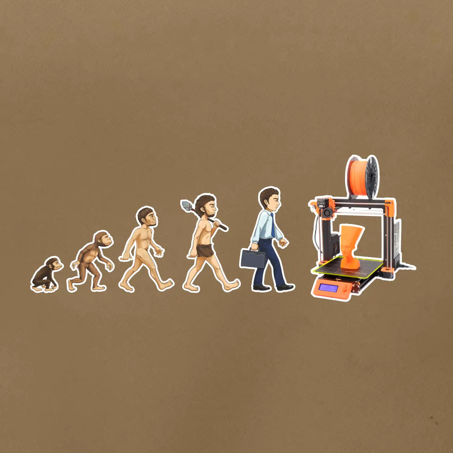 Evoluce 3D tisk