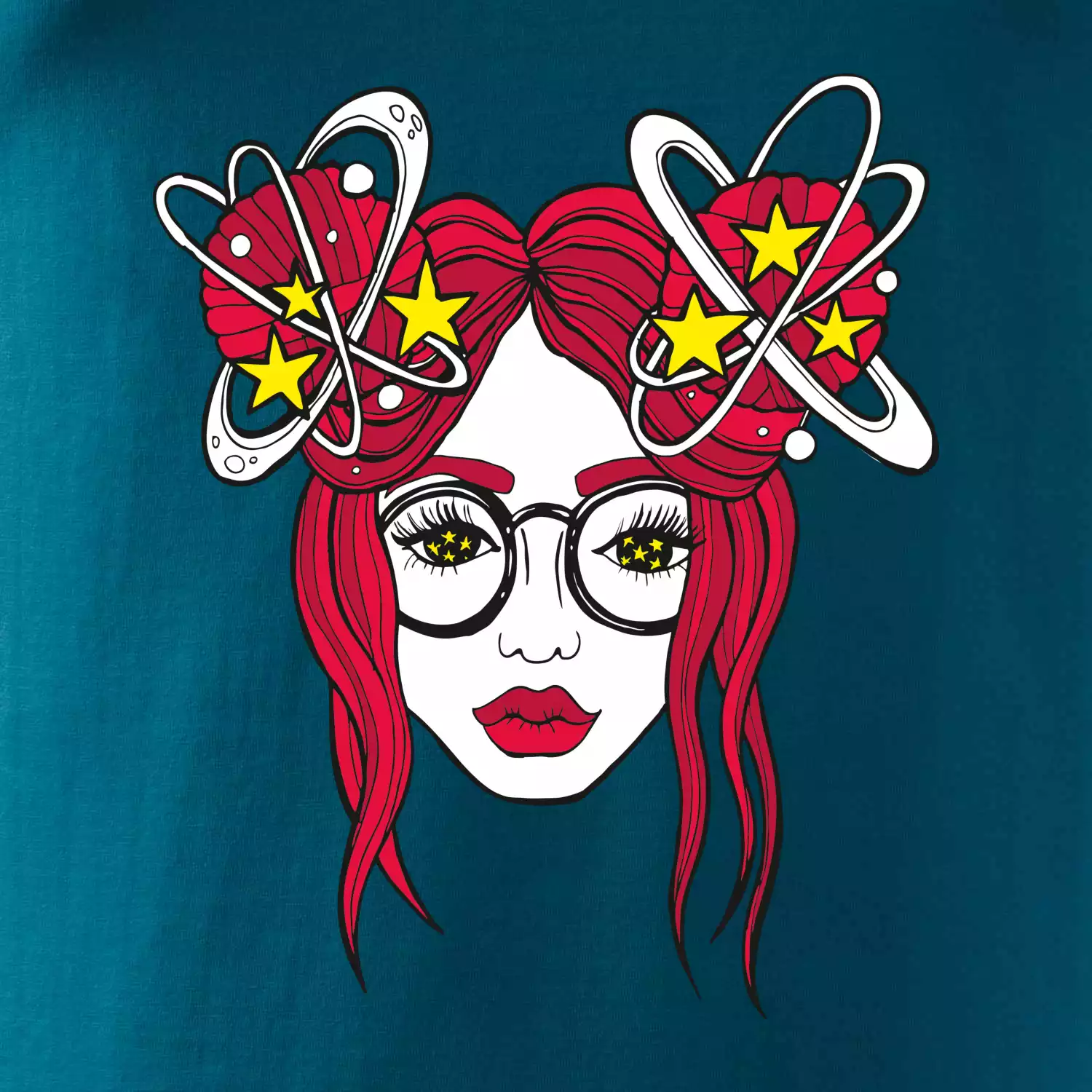 Magická červenovláska (Pecka design)