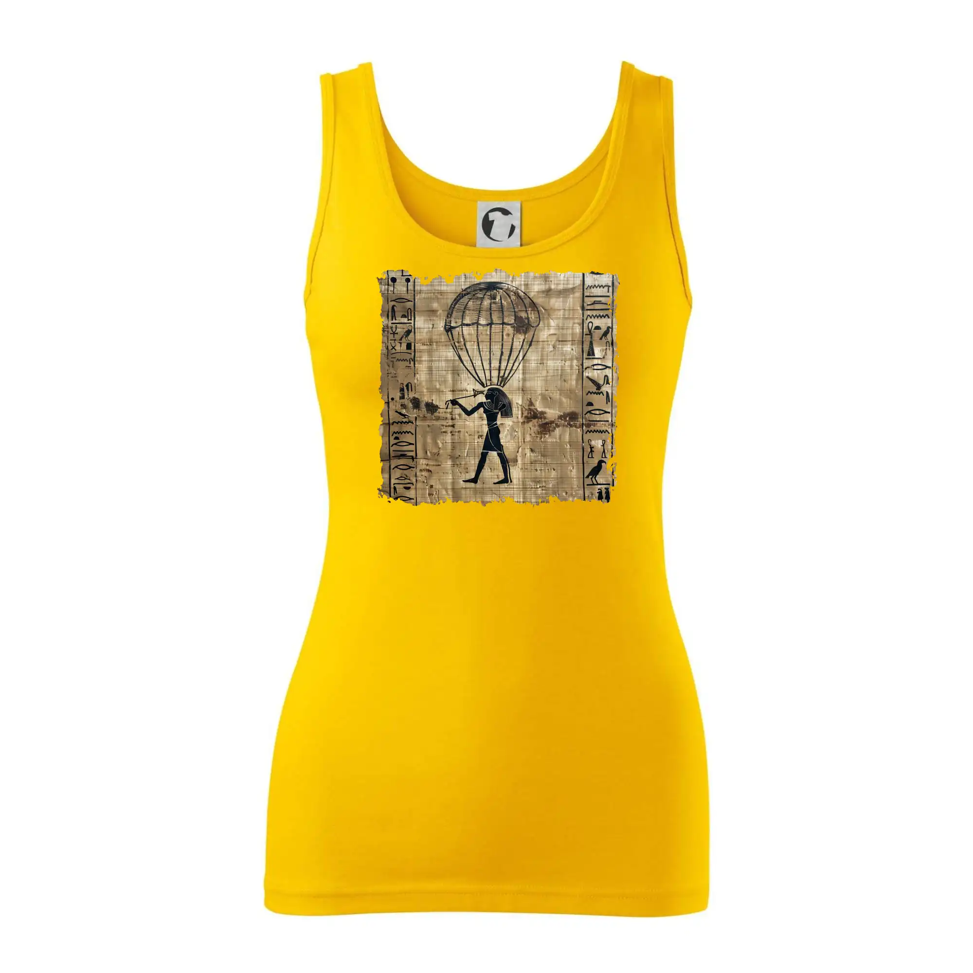 Egyptské hieroglyfy parašutista