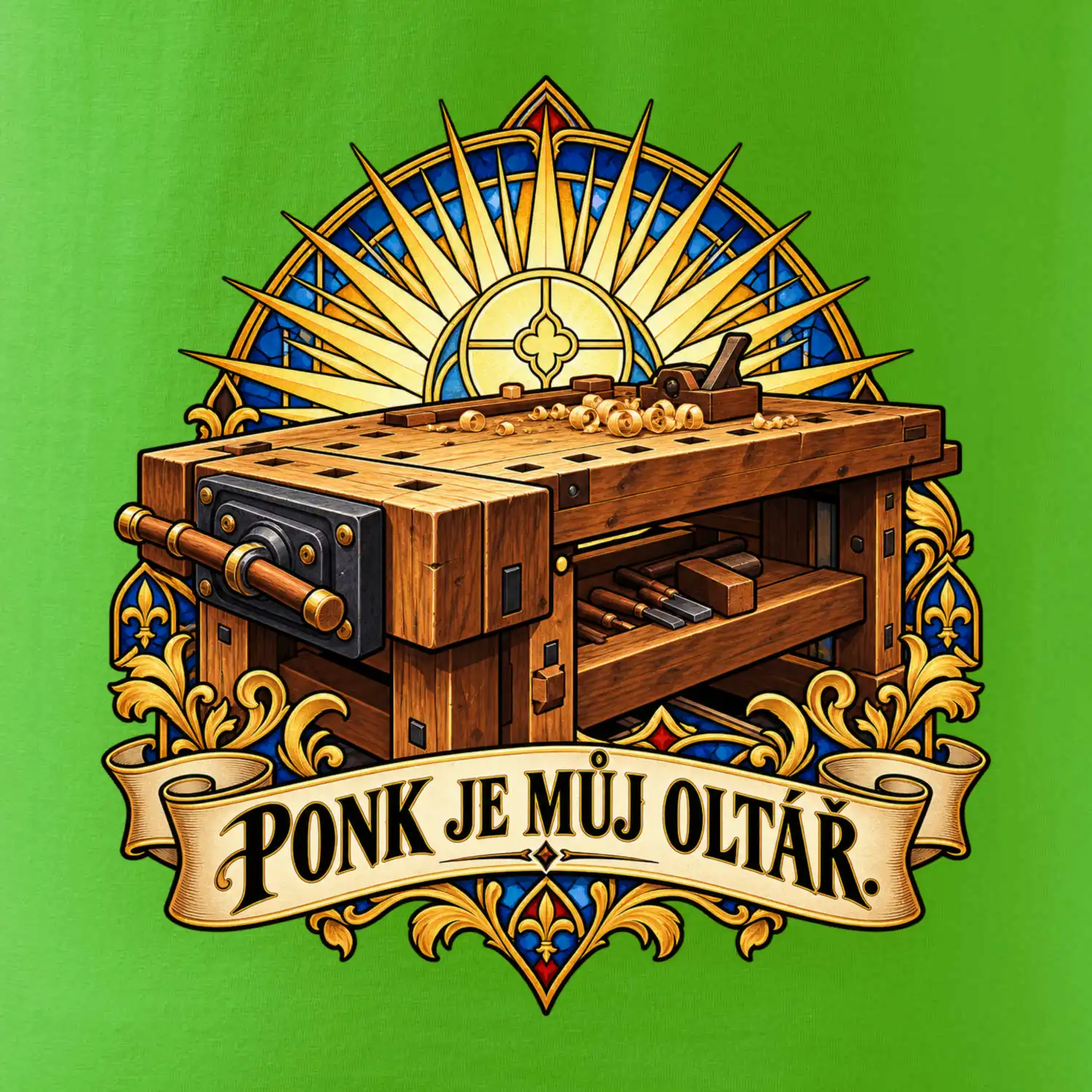 Truhlářský ponk je můj oltář