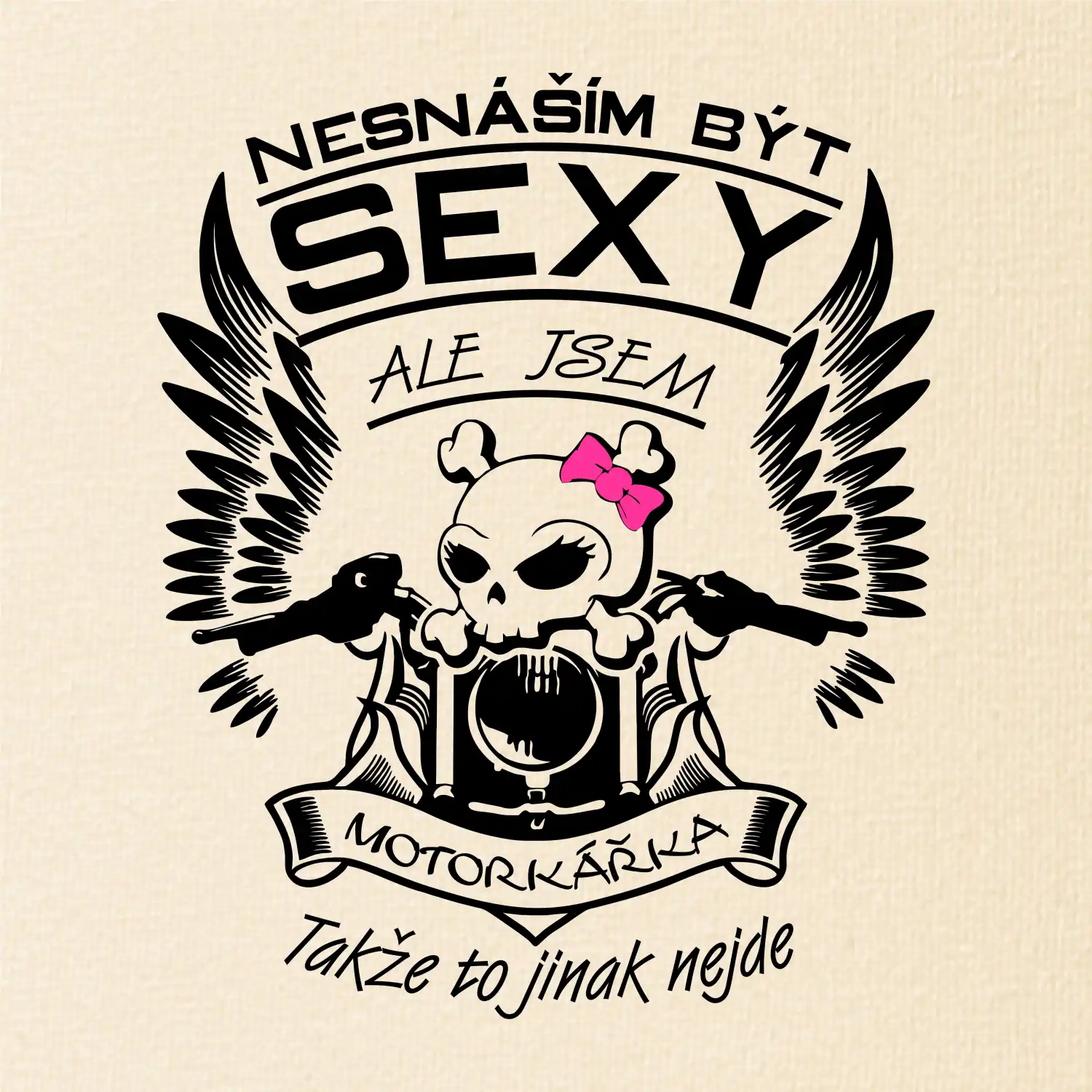 Nesnáším být sexy - motorkářka