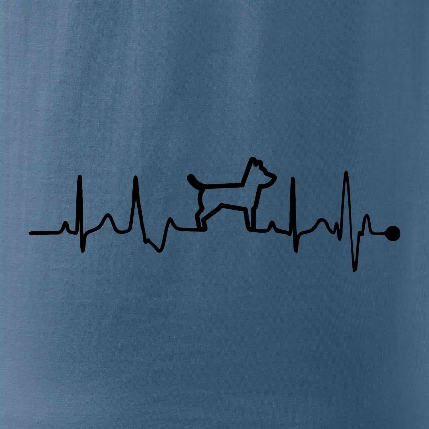 Ekg psí obrys