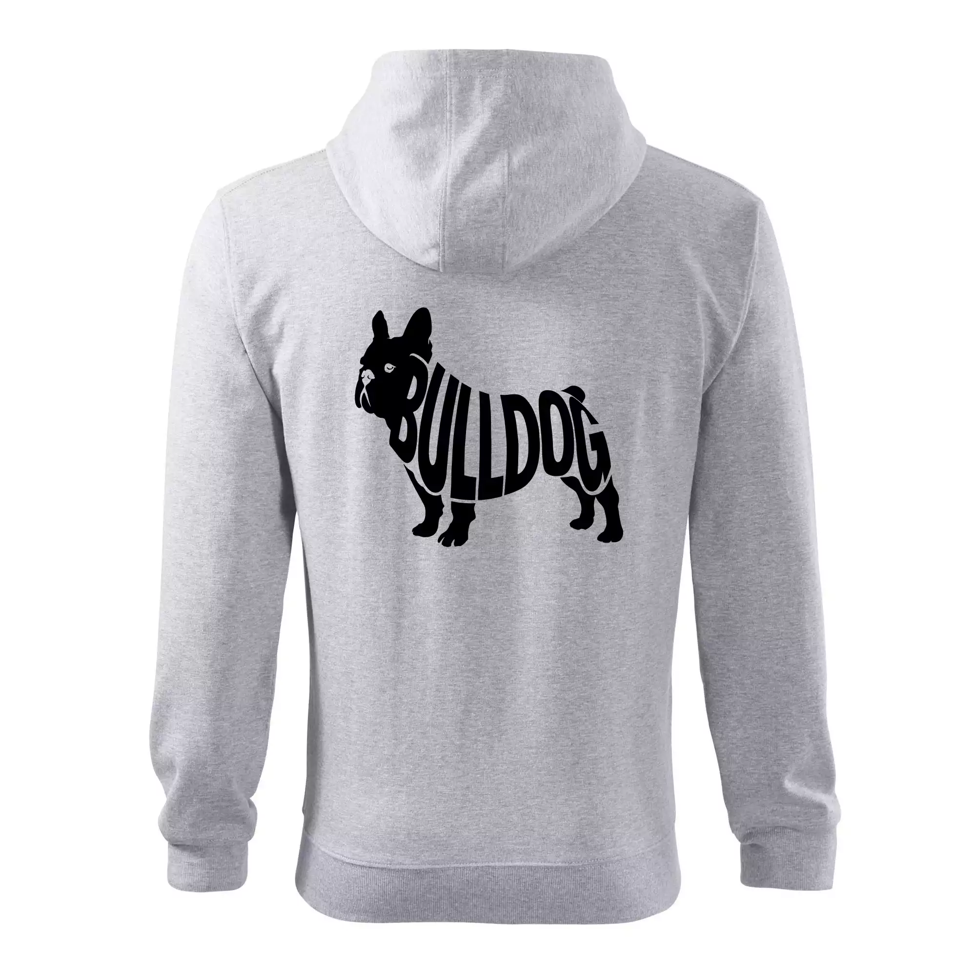 Bulldog  nápis v těle