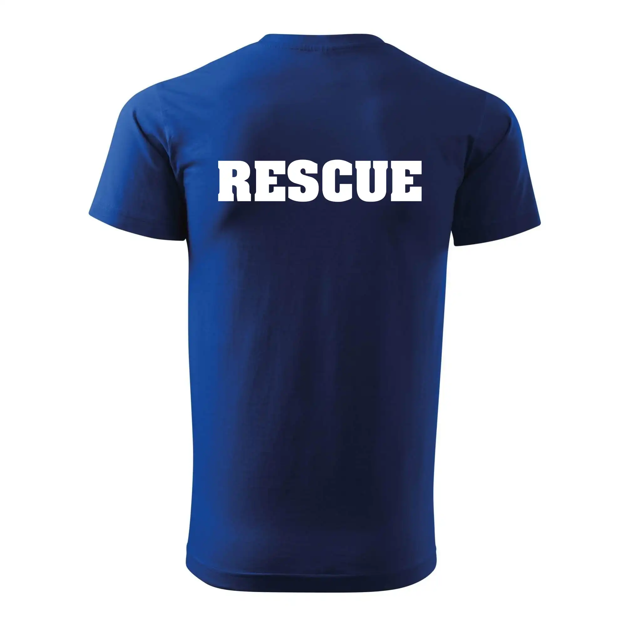 Rescue - Hvězda na prsu +  nápis na zádech