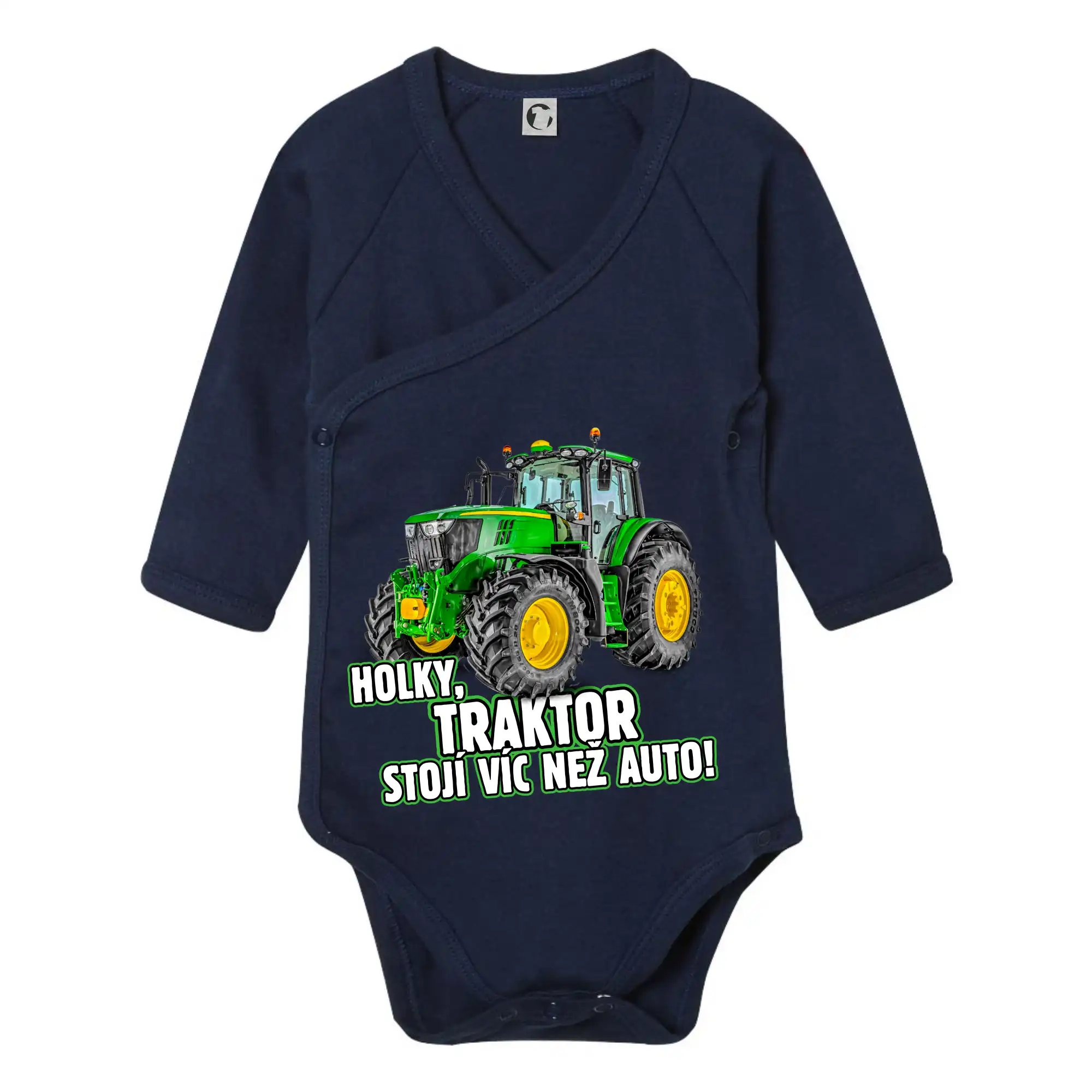 Holky, traktor stojí víc než auto