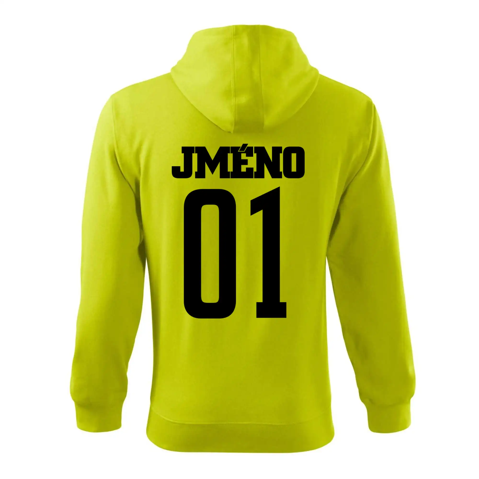 Fotbalový dres - vlastní jméno a číslo