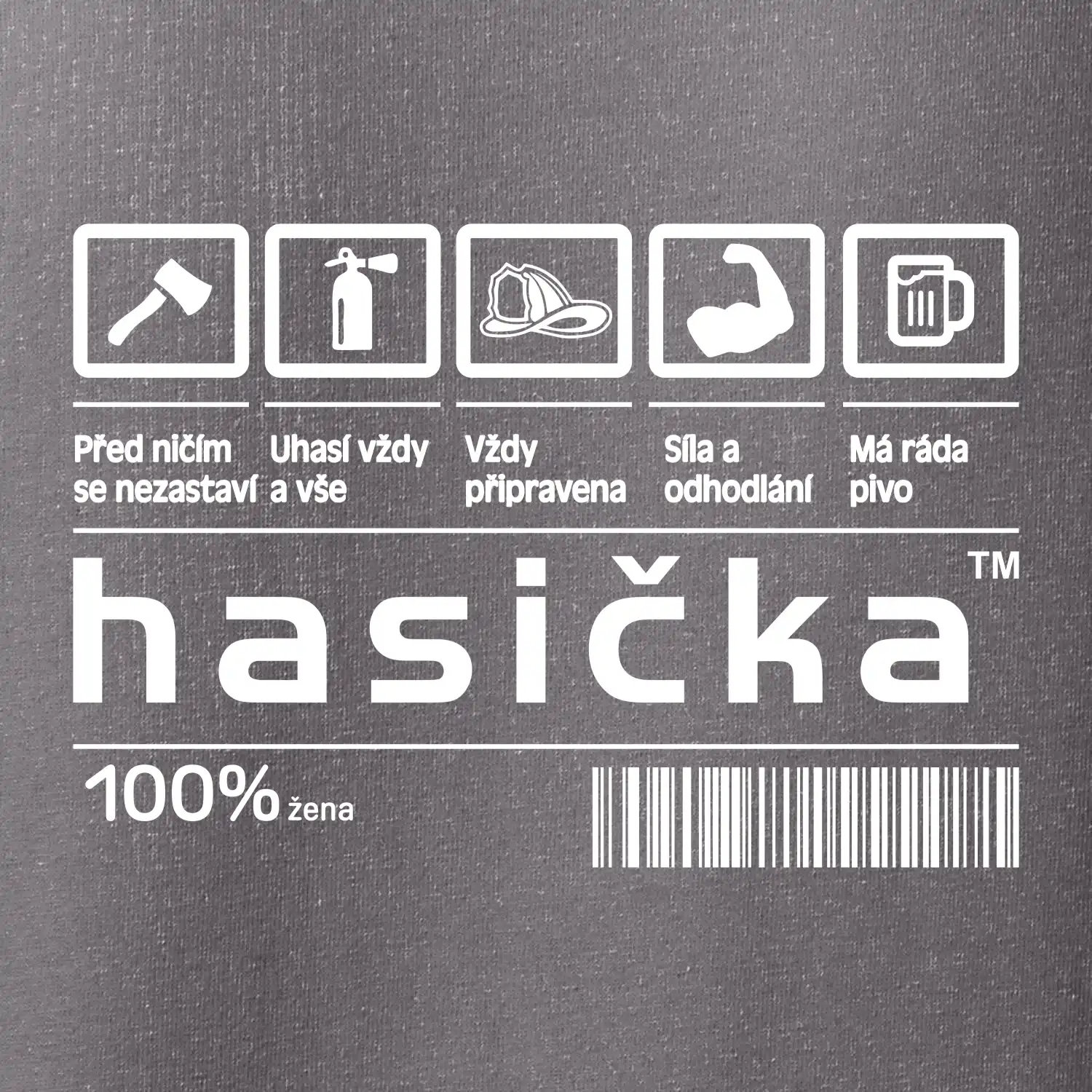 Čárový kód - Hasička