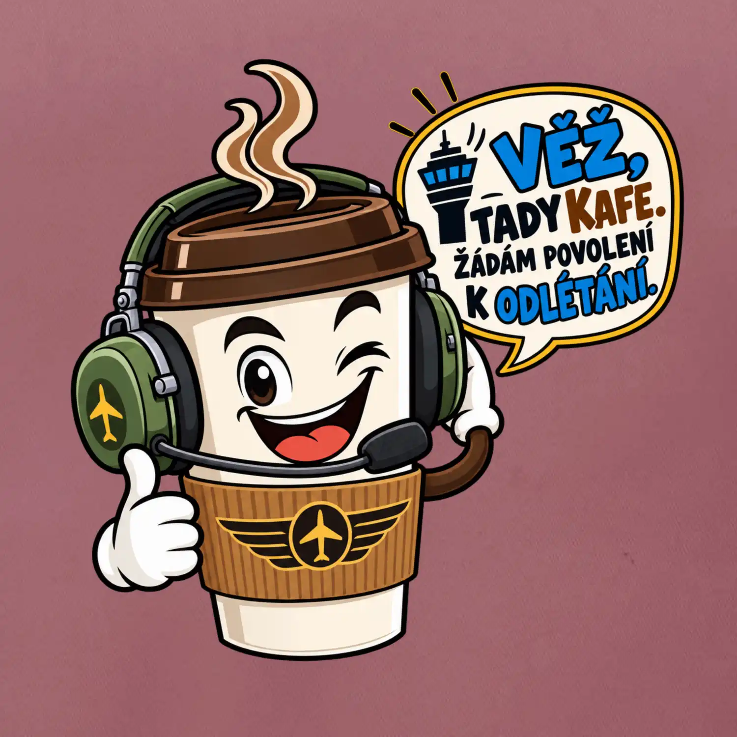 Věž tady kafe