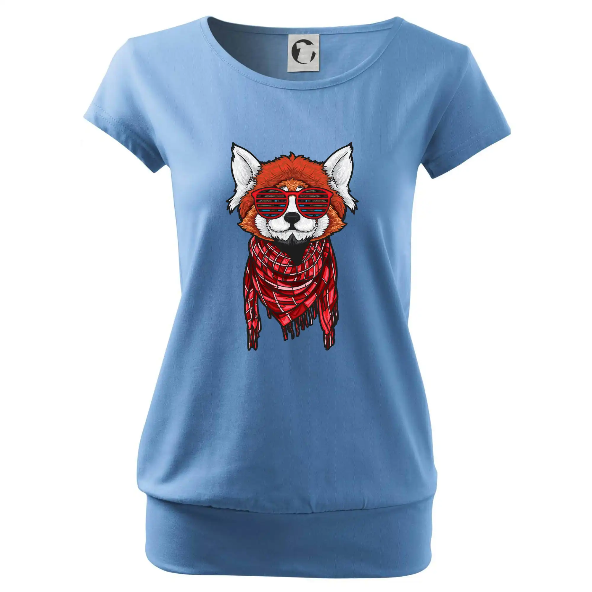 Červená panda hipster