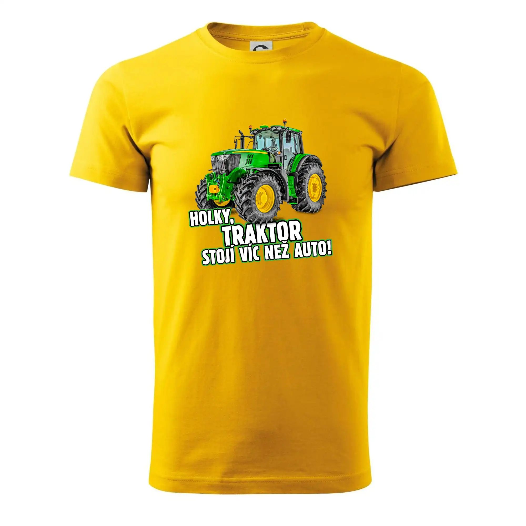 Holky, traktor stojí víc než auto