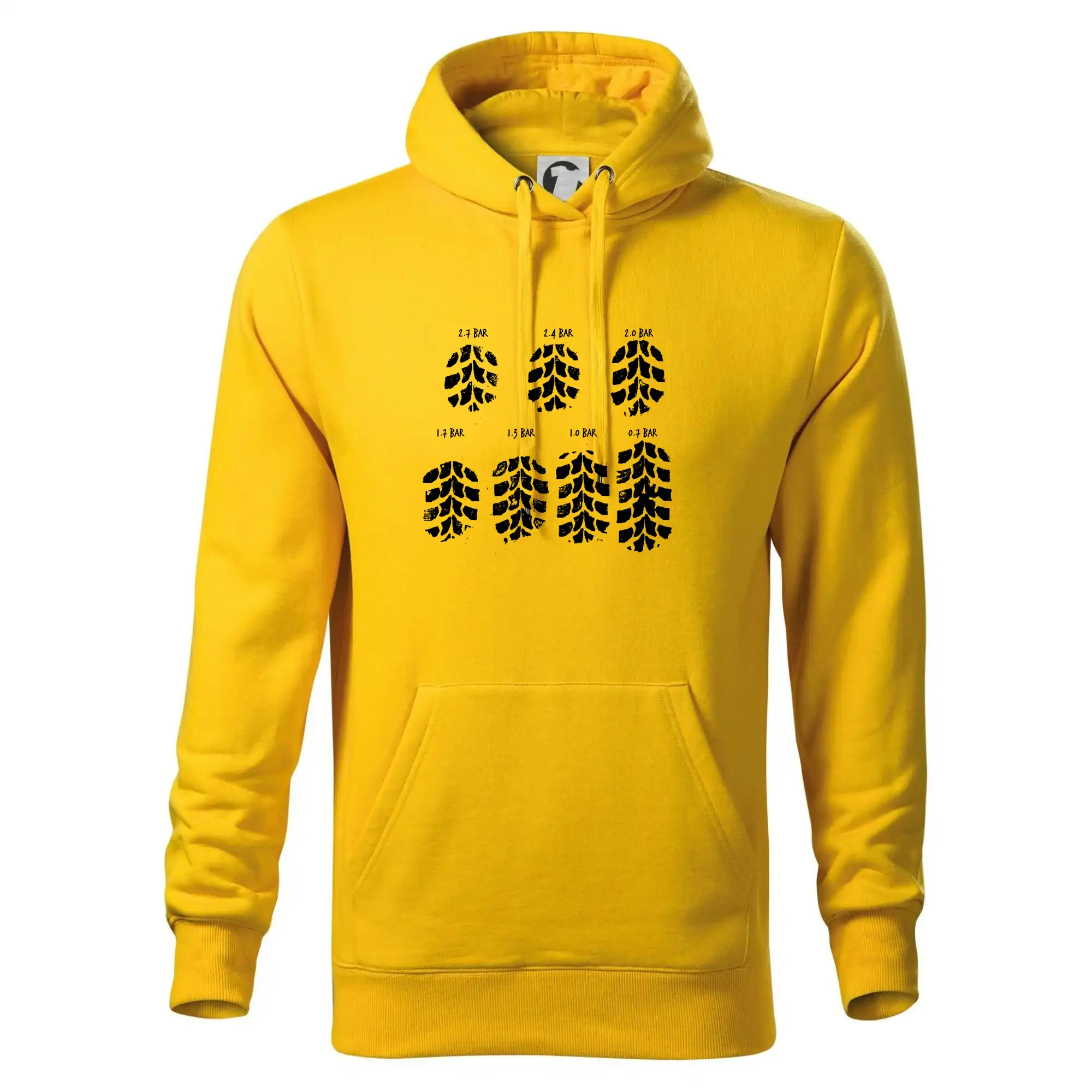 Pneumatiky - obtisk v závislosti na tlaku