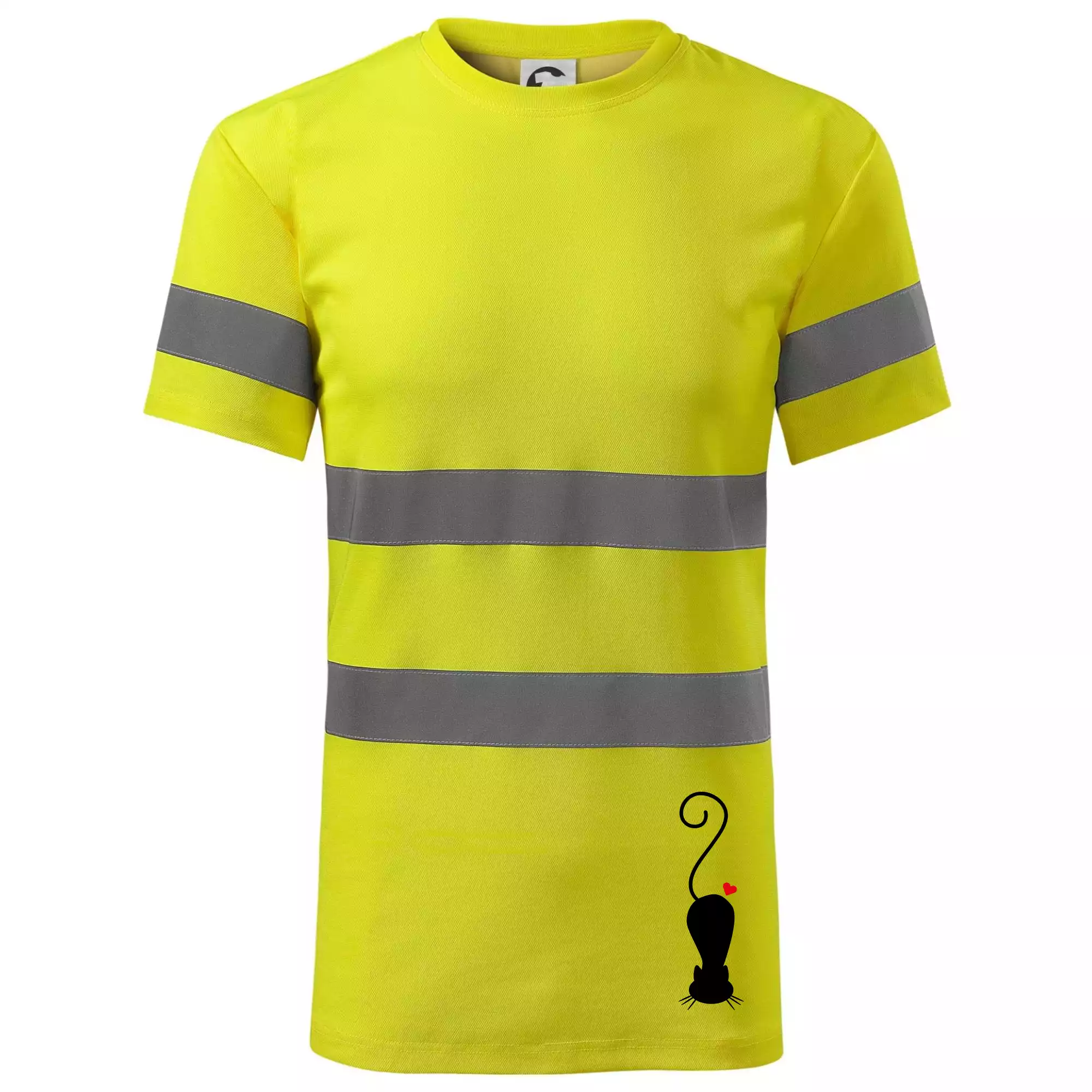 Zamilovaná kočka ležící