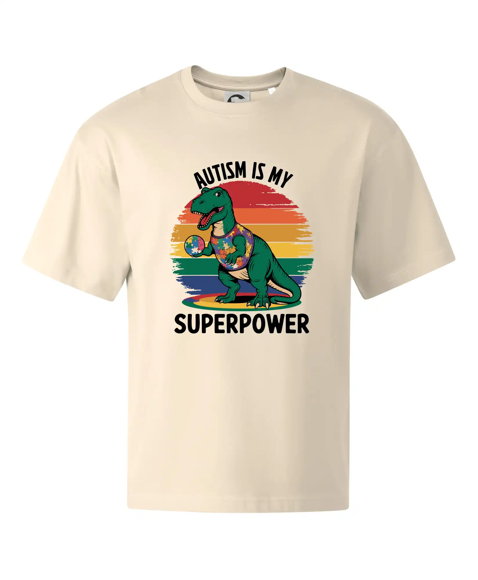 Dinousarus a puzzle  Autism is my superpower