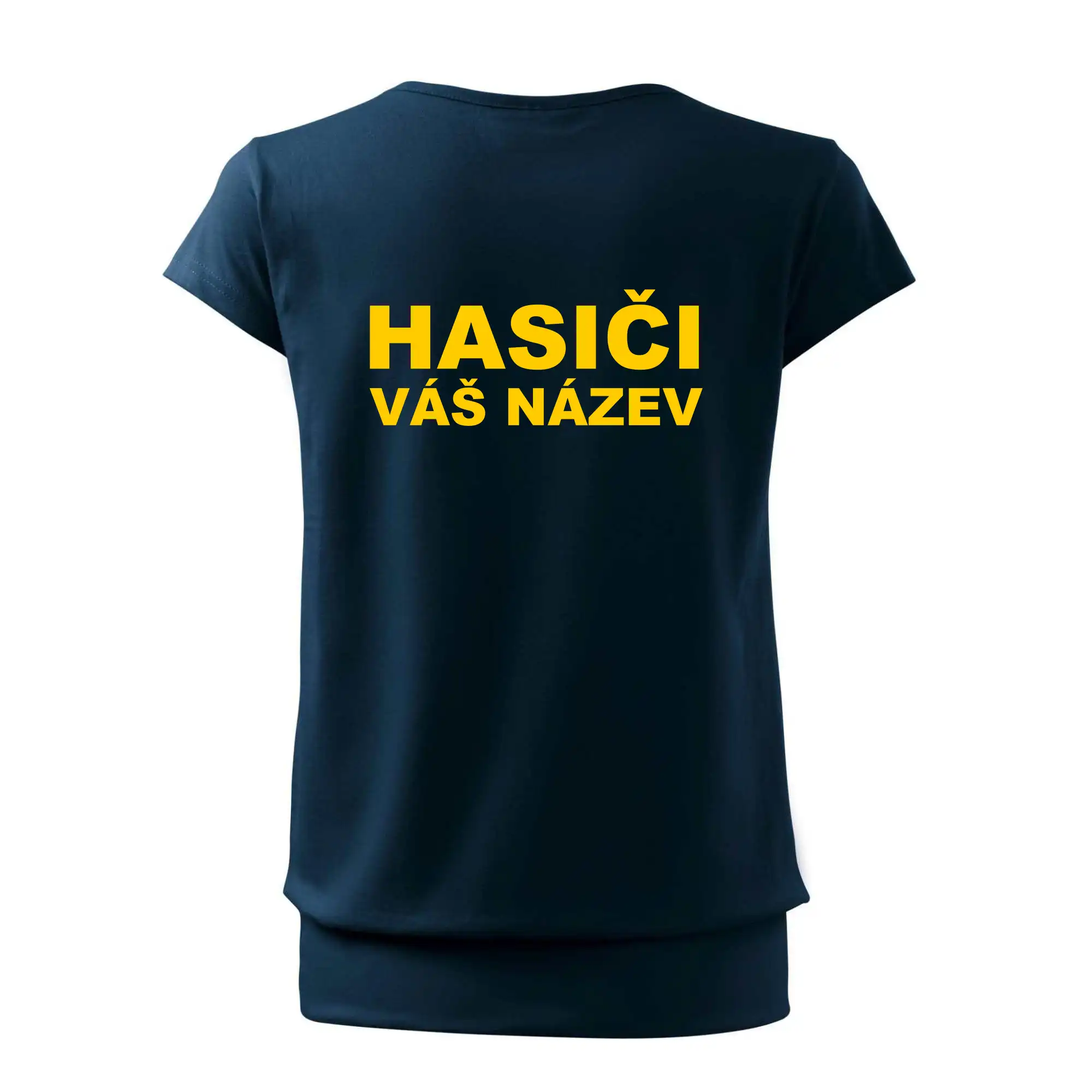 Hasiči - žlutý nápis - váš název sboru
