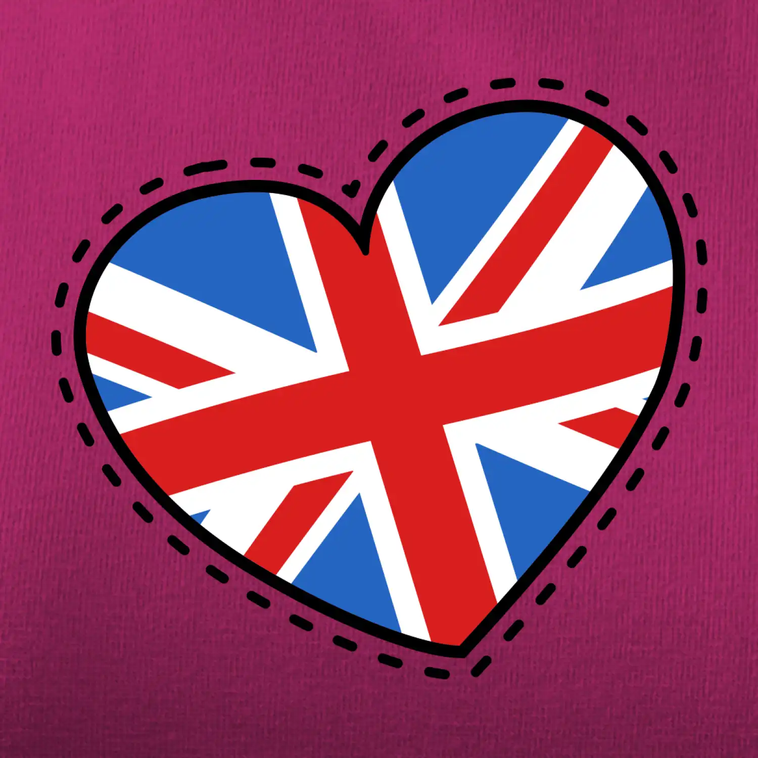 Británie srdce prso