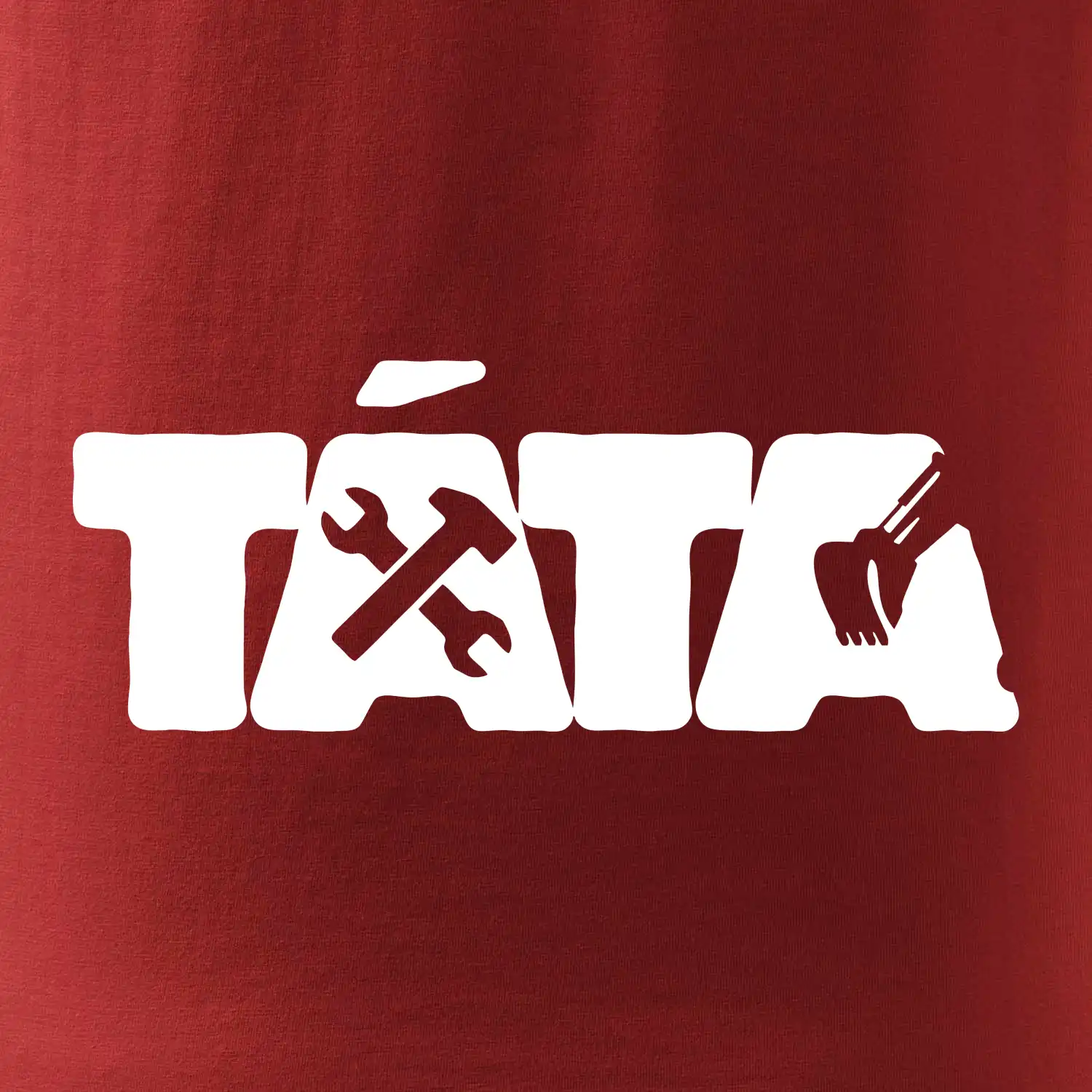 Táta nápis - bagrista