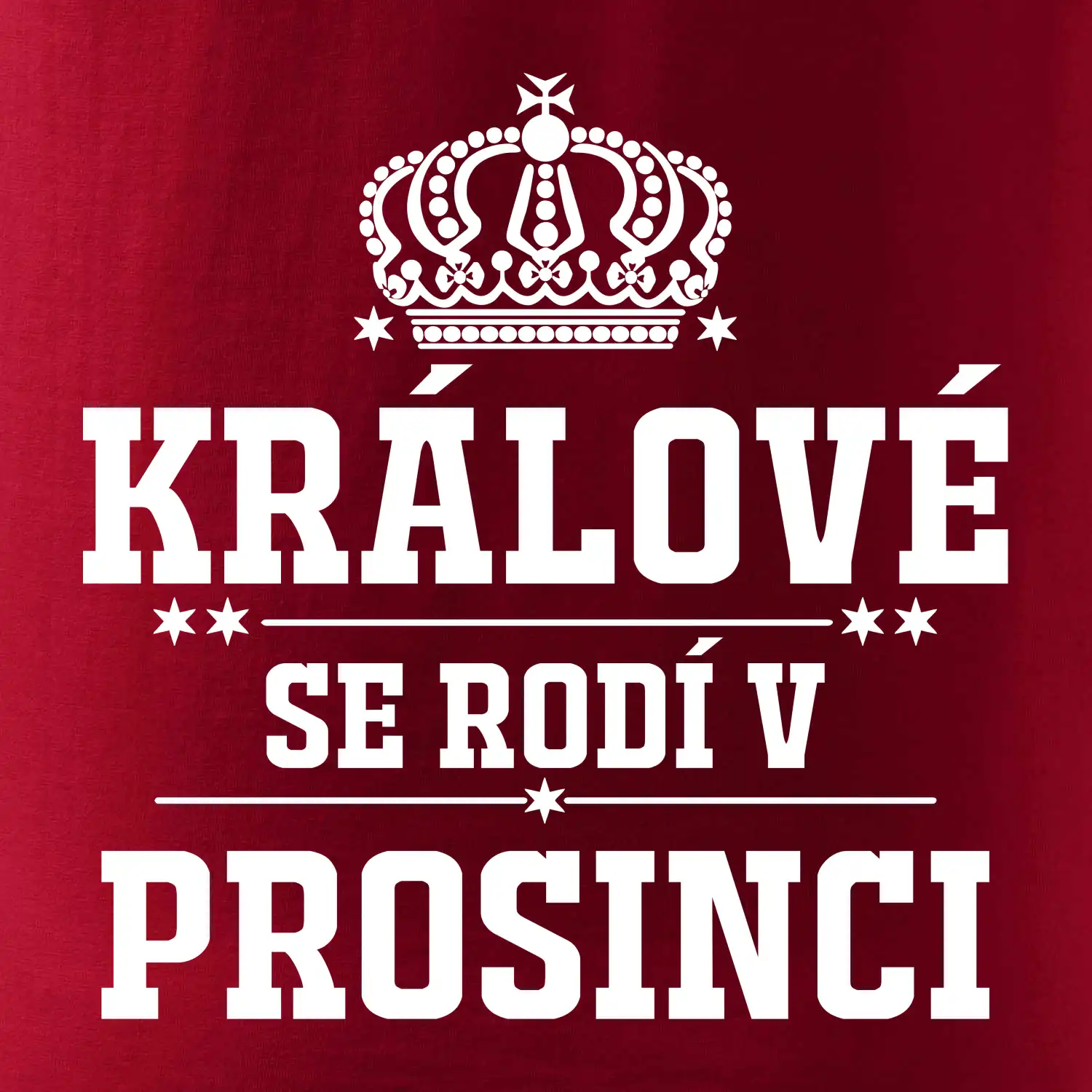 Králové se rodí v prosinci