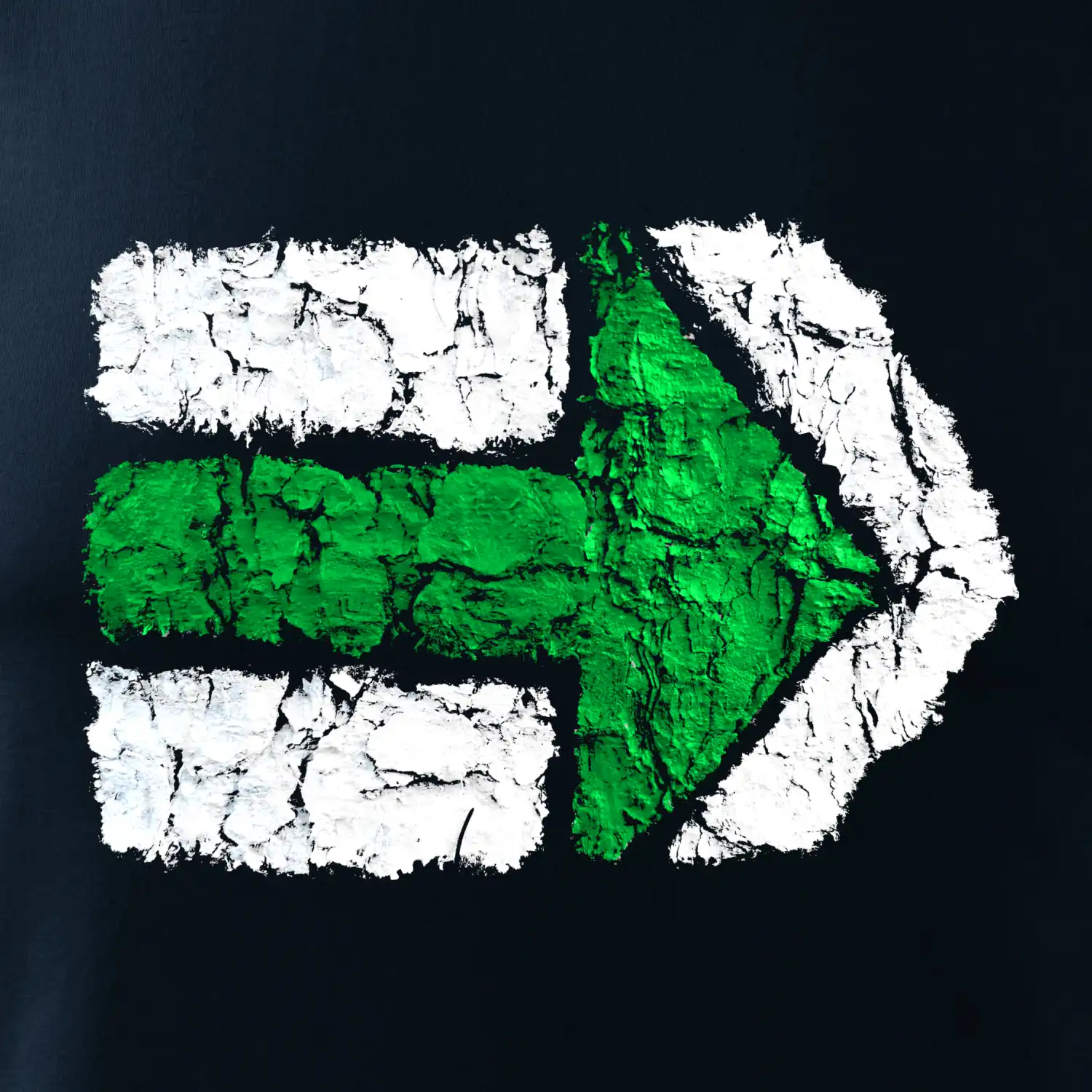 Párová turistická značka zelená