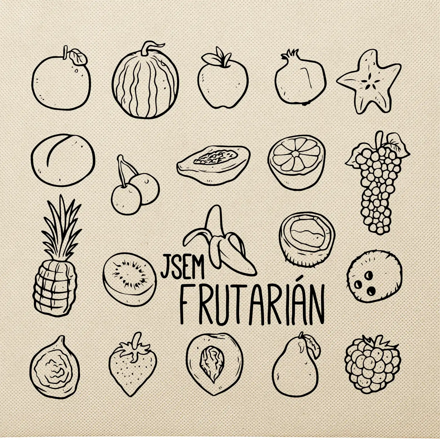 Jsem frutarián - ovoce