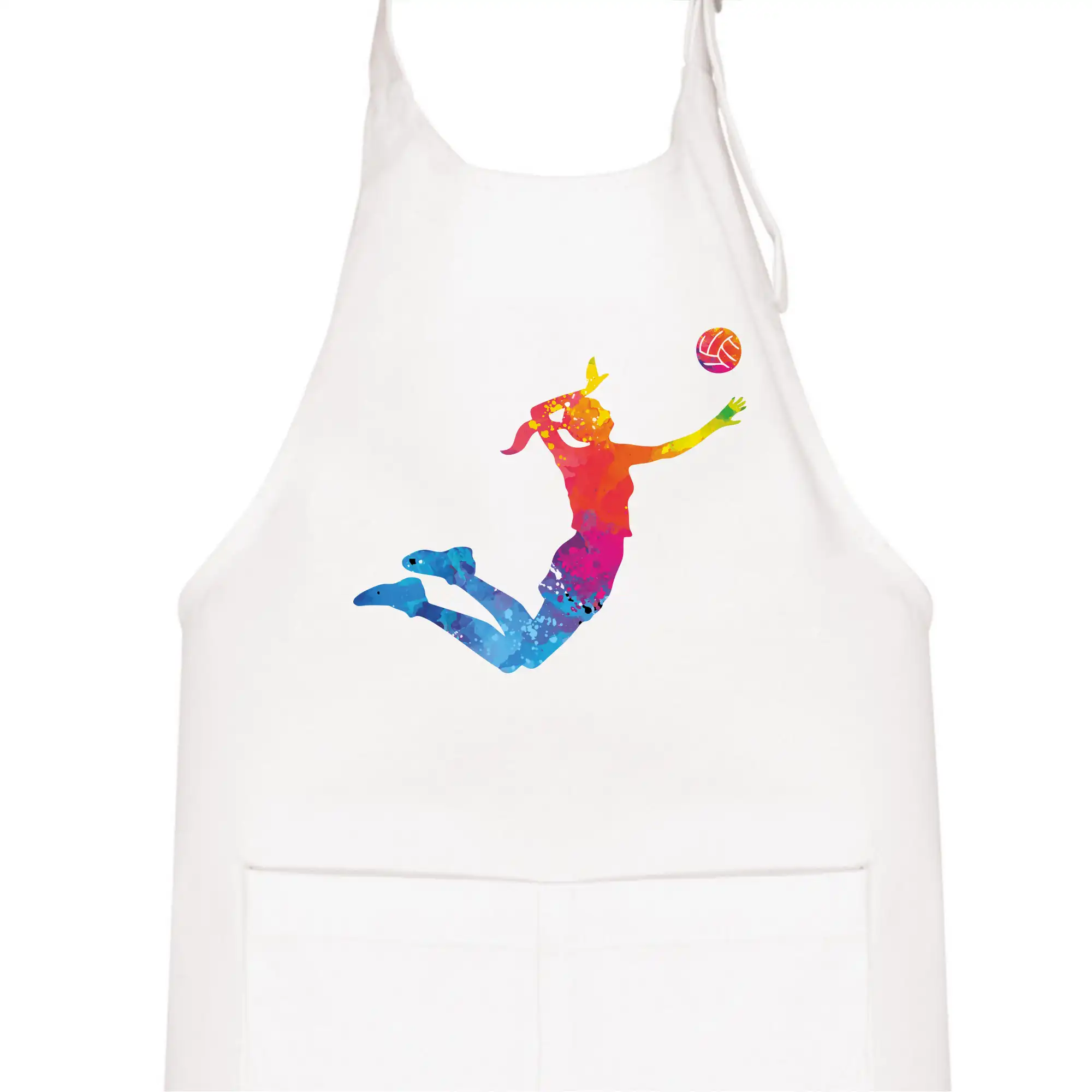 Volejbalista/Volejbalistka splash s míčem