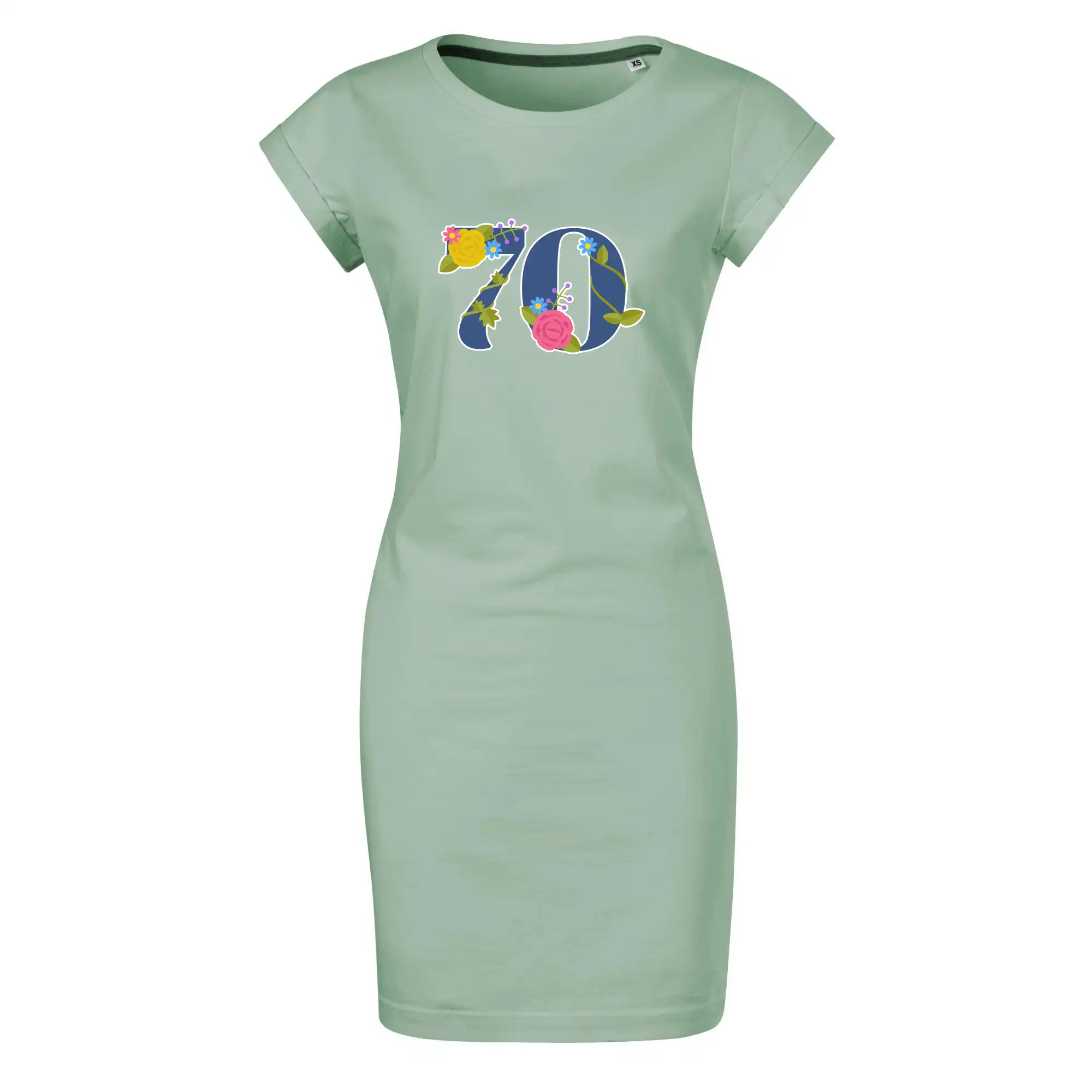 Květinové číslo kreslené - 70