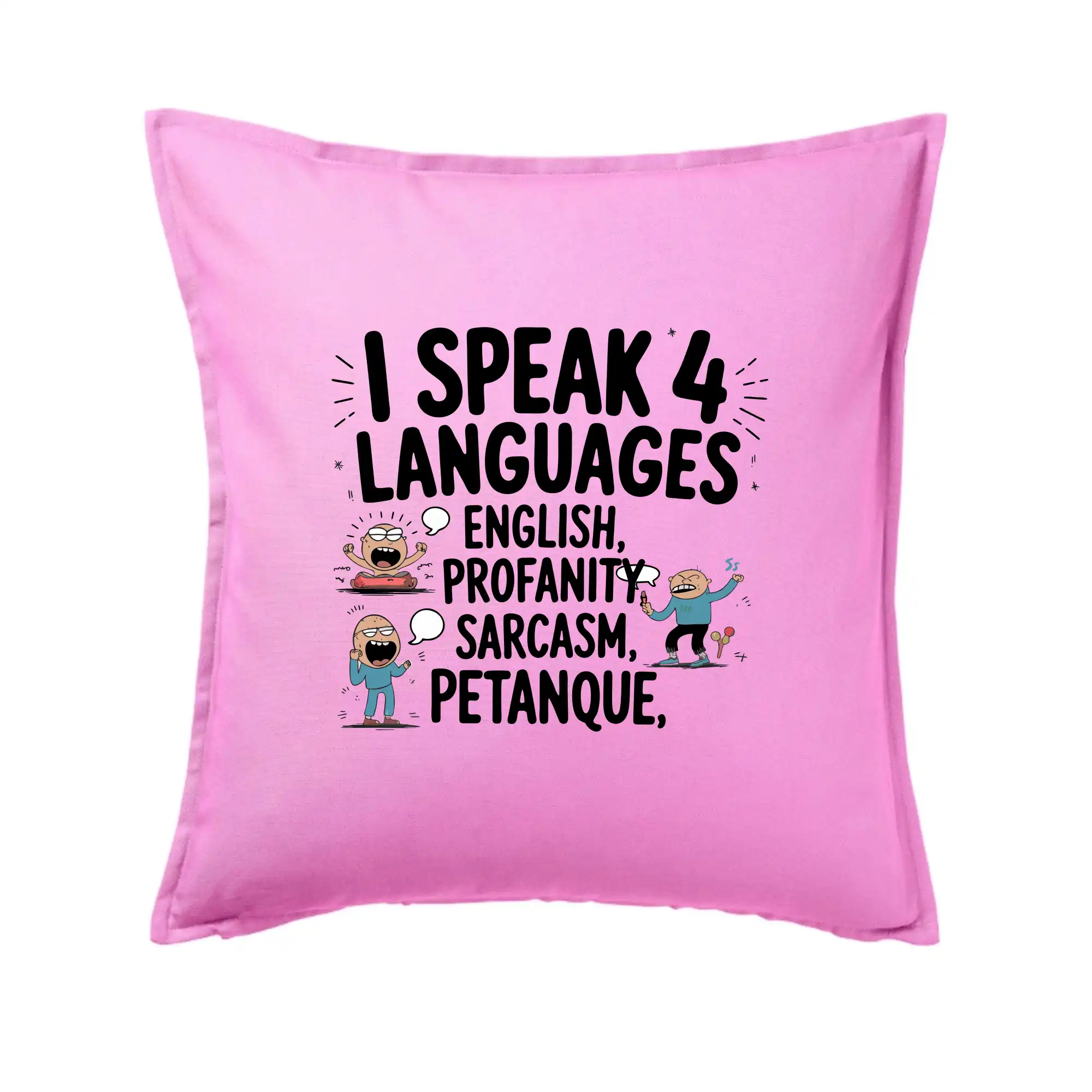 I speak 4 language - Petanque