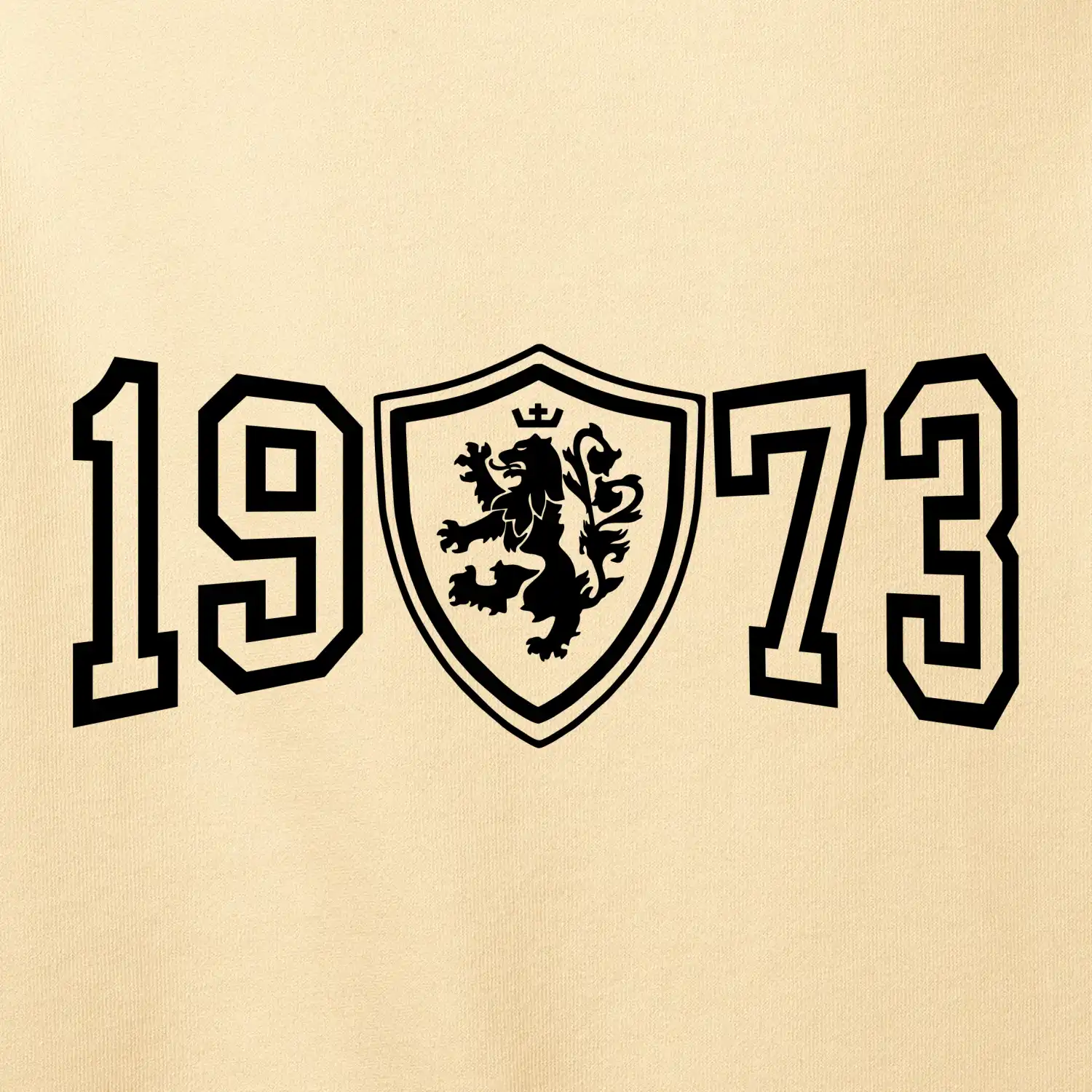 Narozeninový motiv - znak - 1973