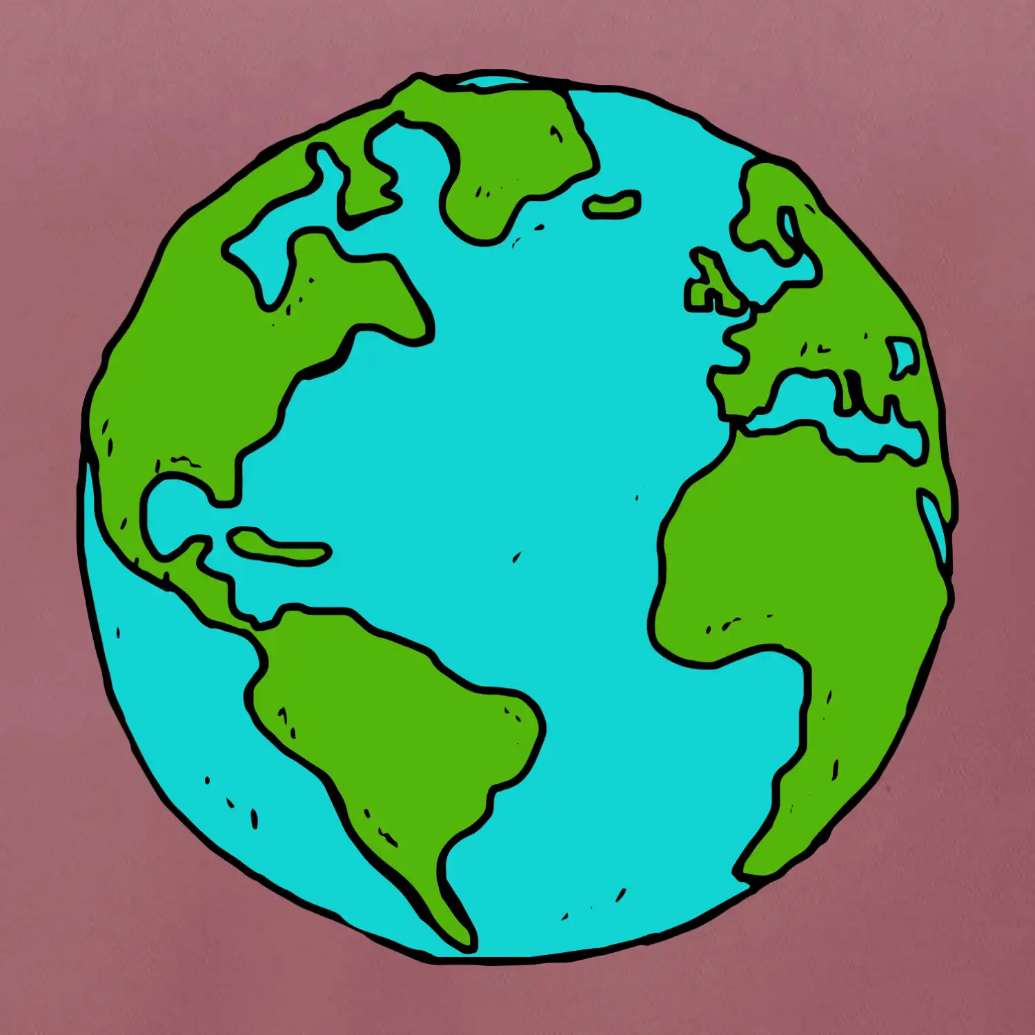 Planeta na prsu - Amerika a Afrika
