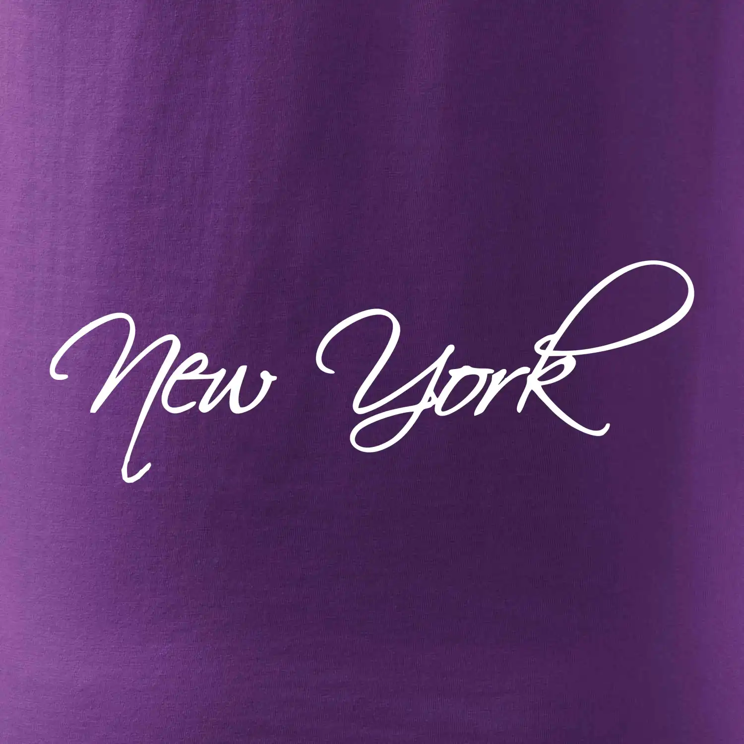 New York nápis psacím