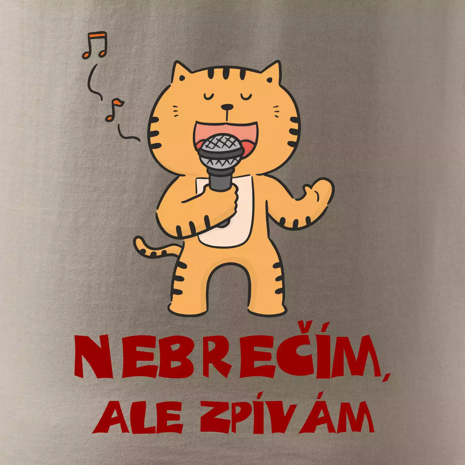 Nebrečím, ale zpívám