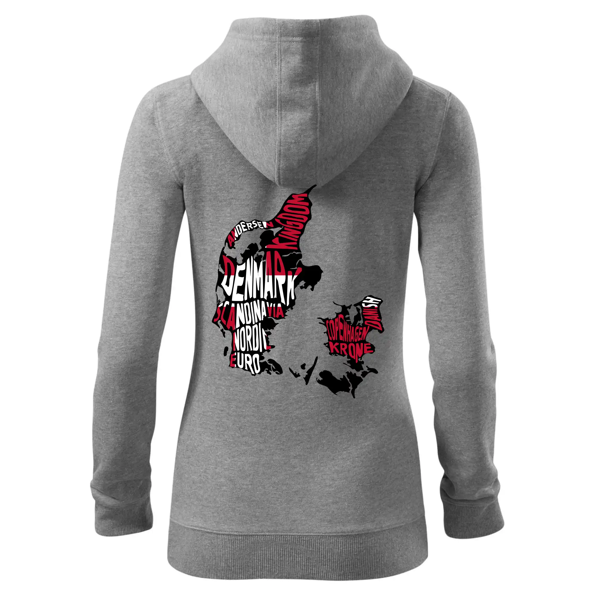 Mapy - názvy měst - Dánsko