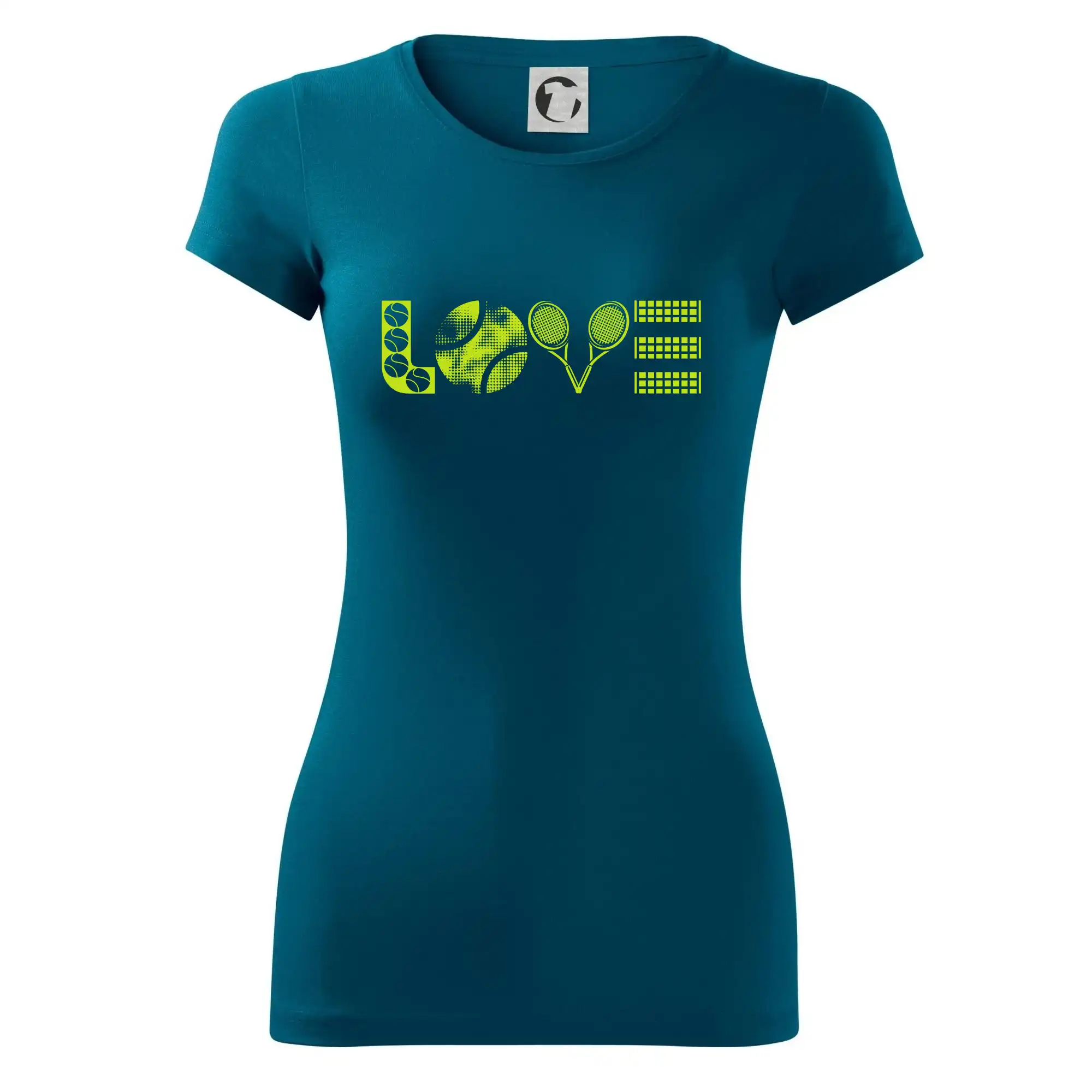 Tenis love nápis