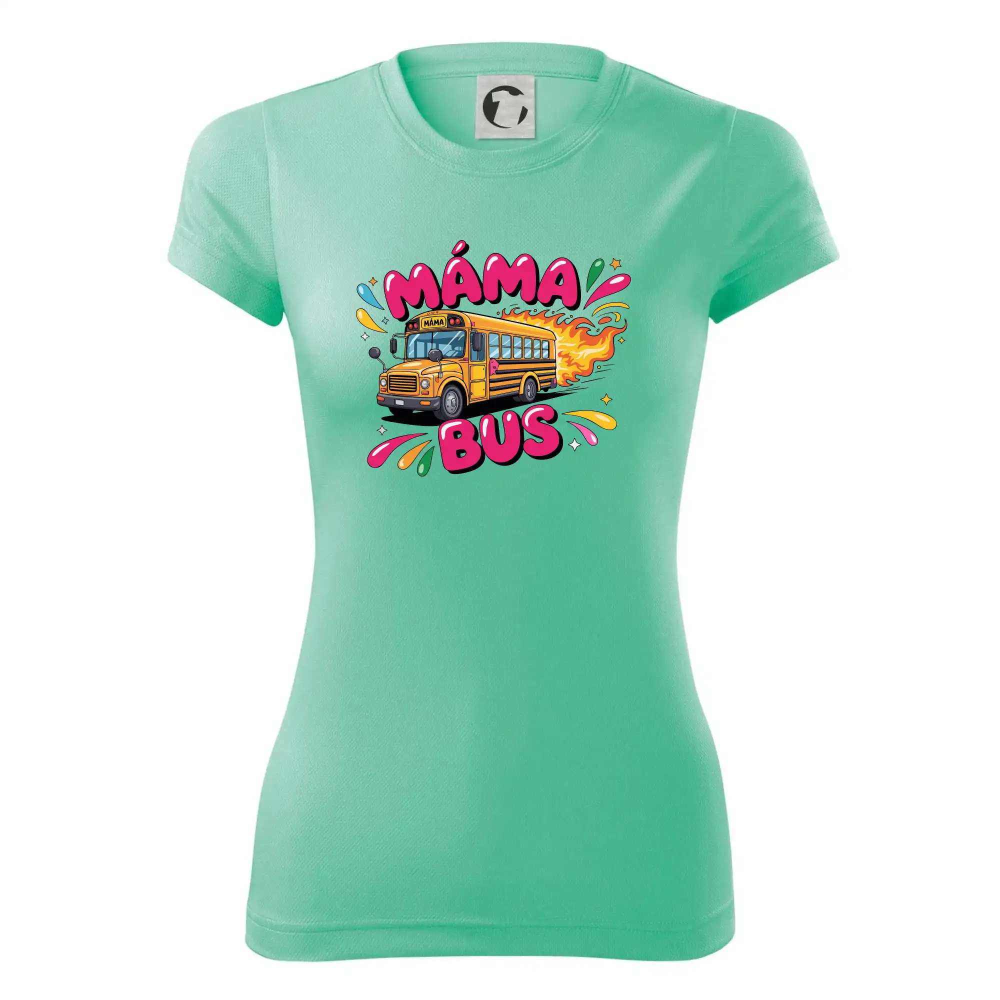 Máma bus - žlutý autobus