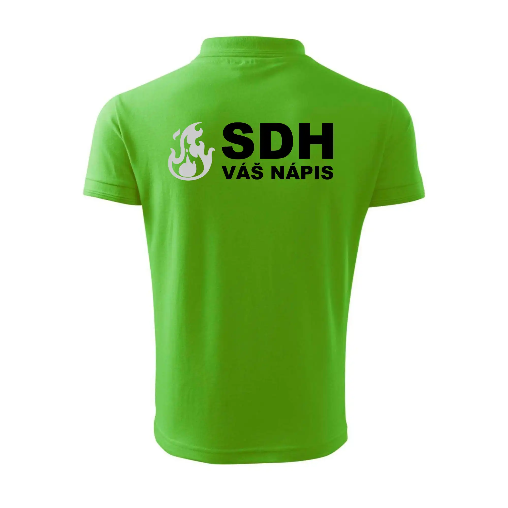 SDH REFLEXNÍ nápis (oheň, firesport, název sboru - vlastní nápis)
