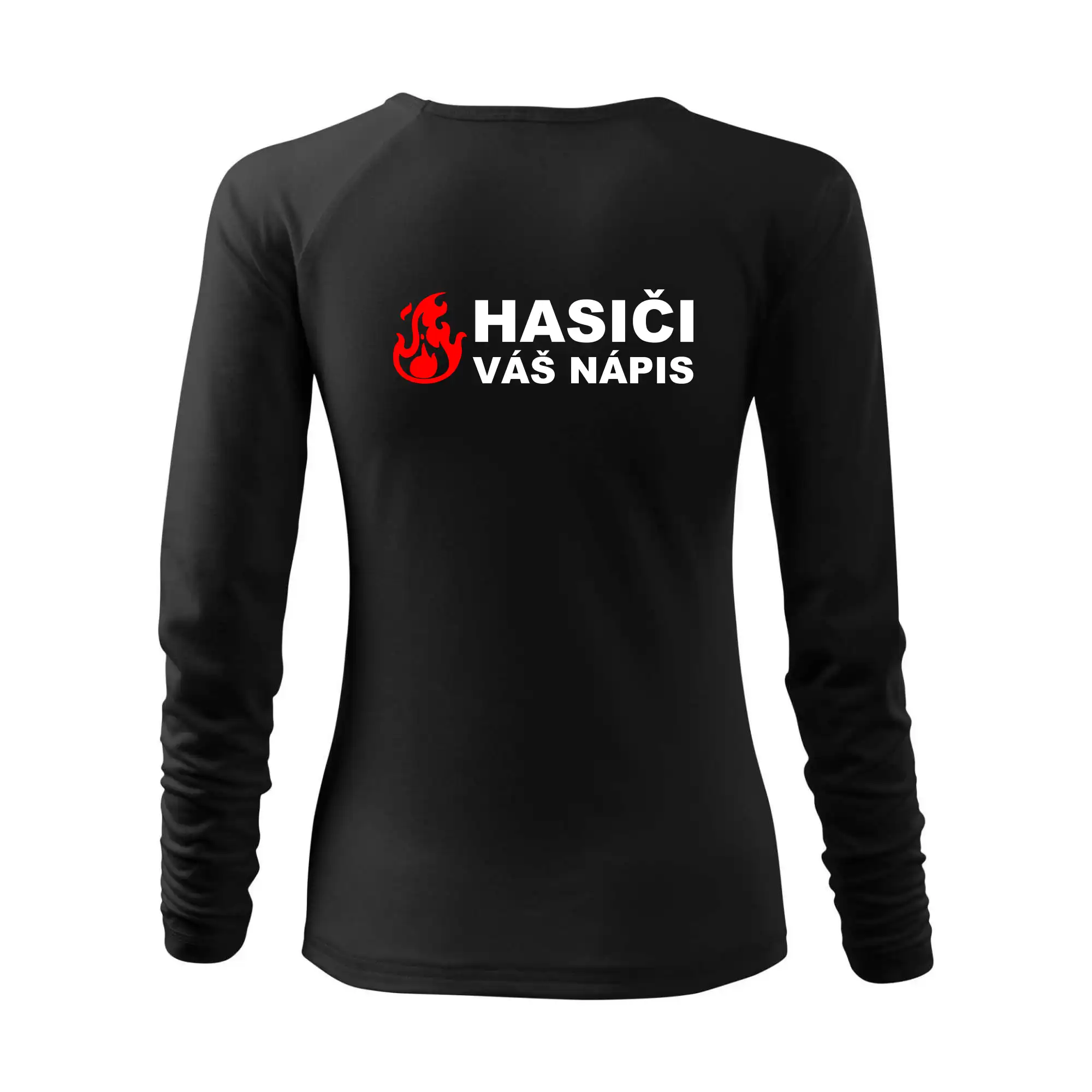 Hasiči (oheň,  Firesport, název sboru - vlastní nápis)