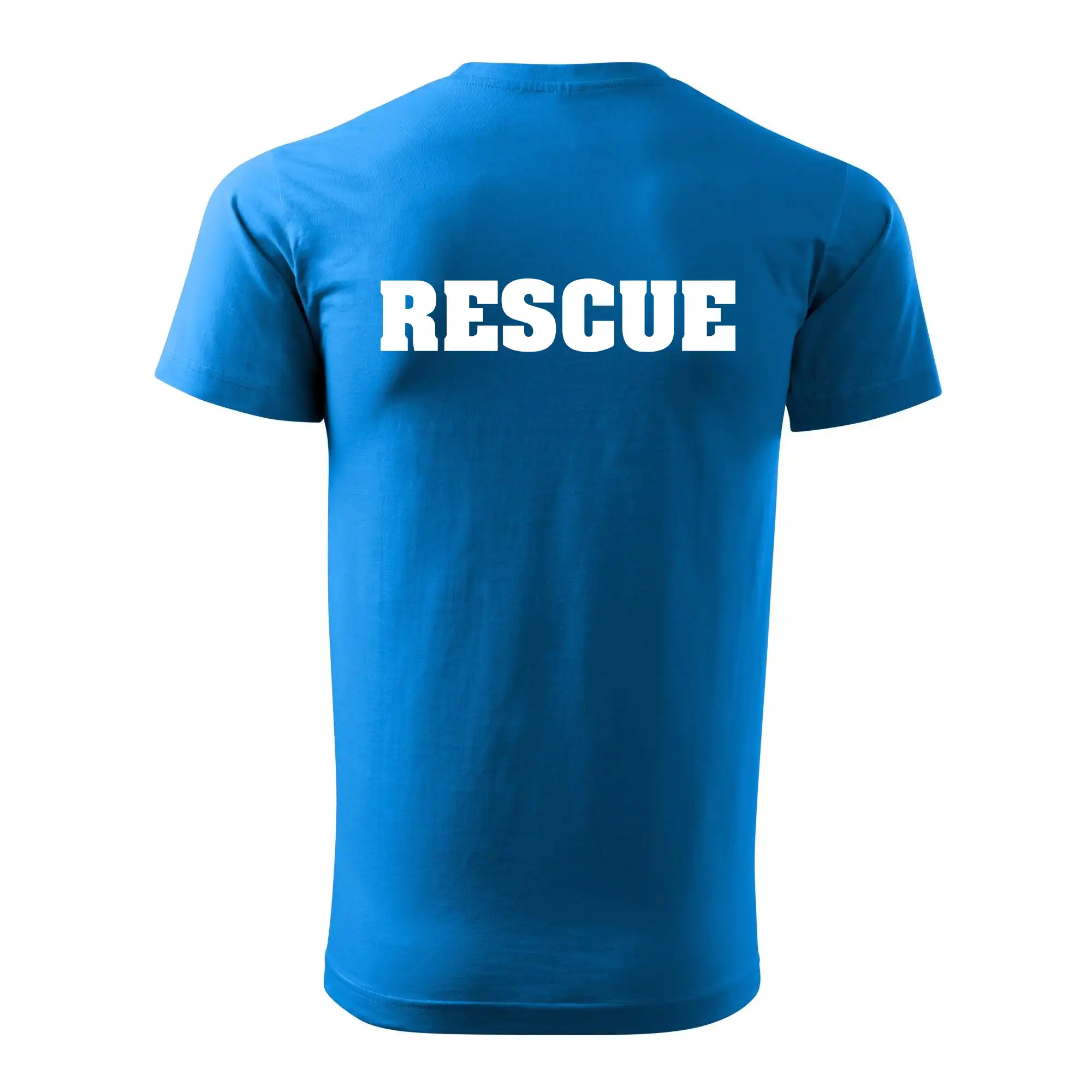 Rescue - Hvězda na prsu +  nápis na zádech