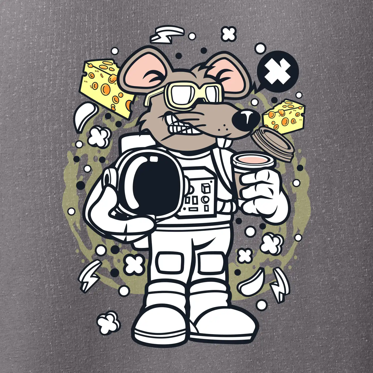 Myš kosmonaut komiks